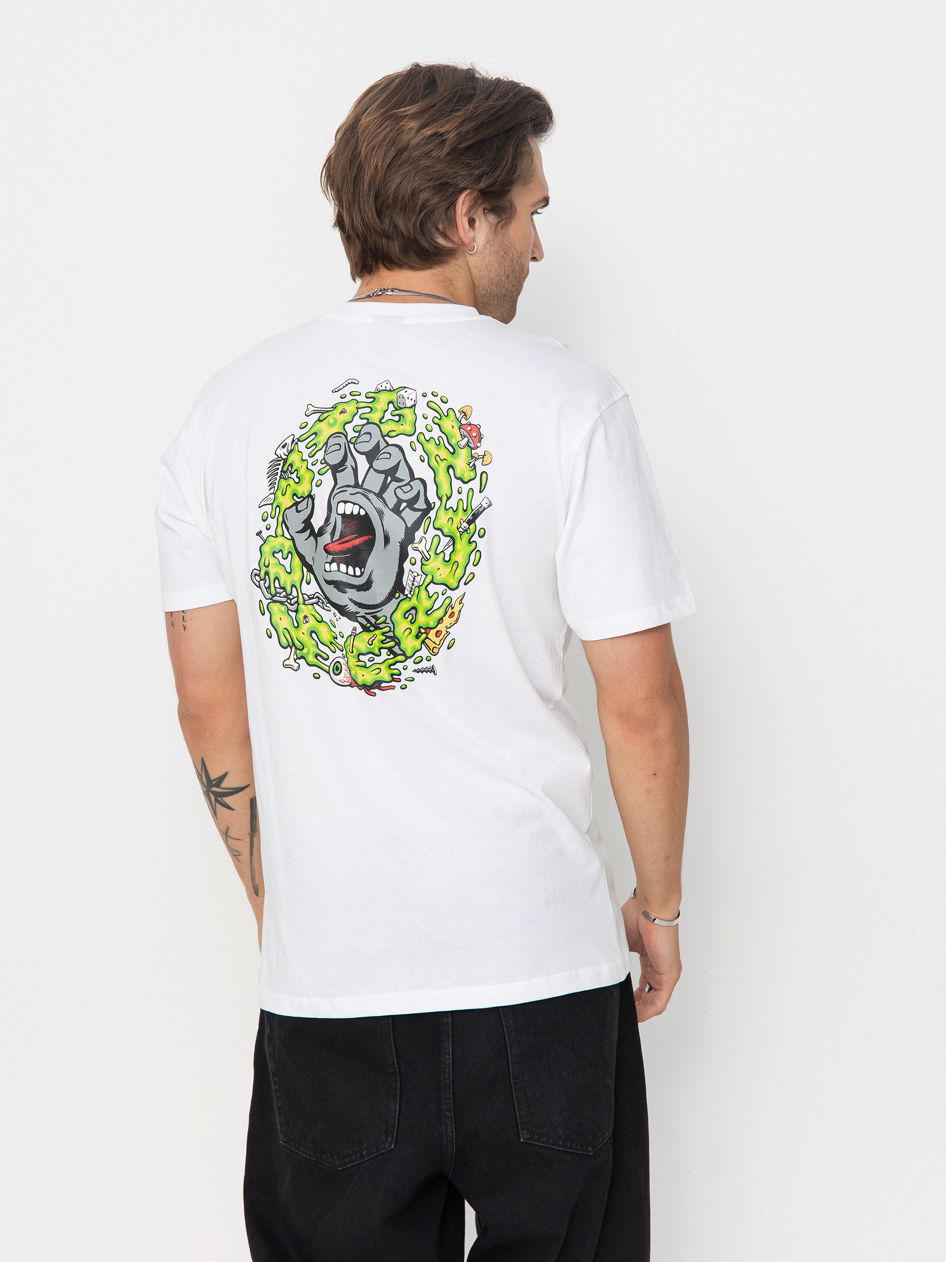Santa Cruz Slime Scream T-Shirt - white (white)