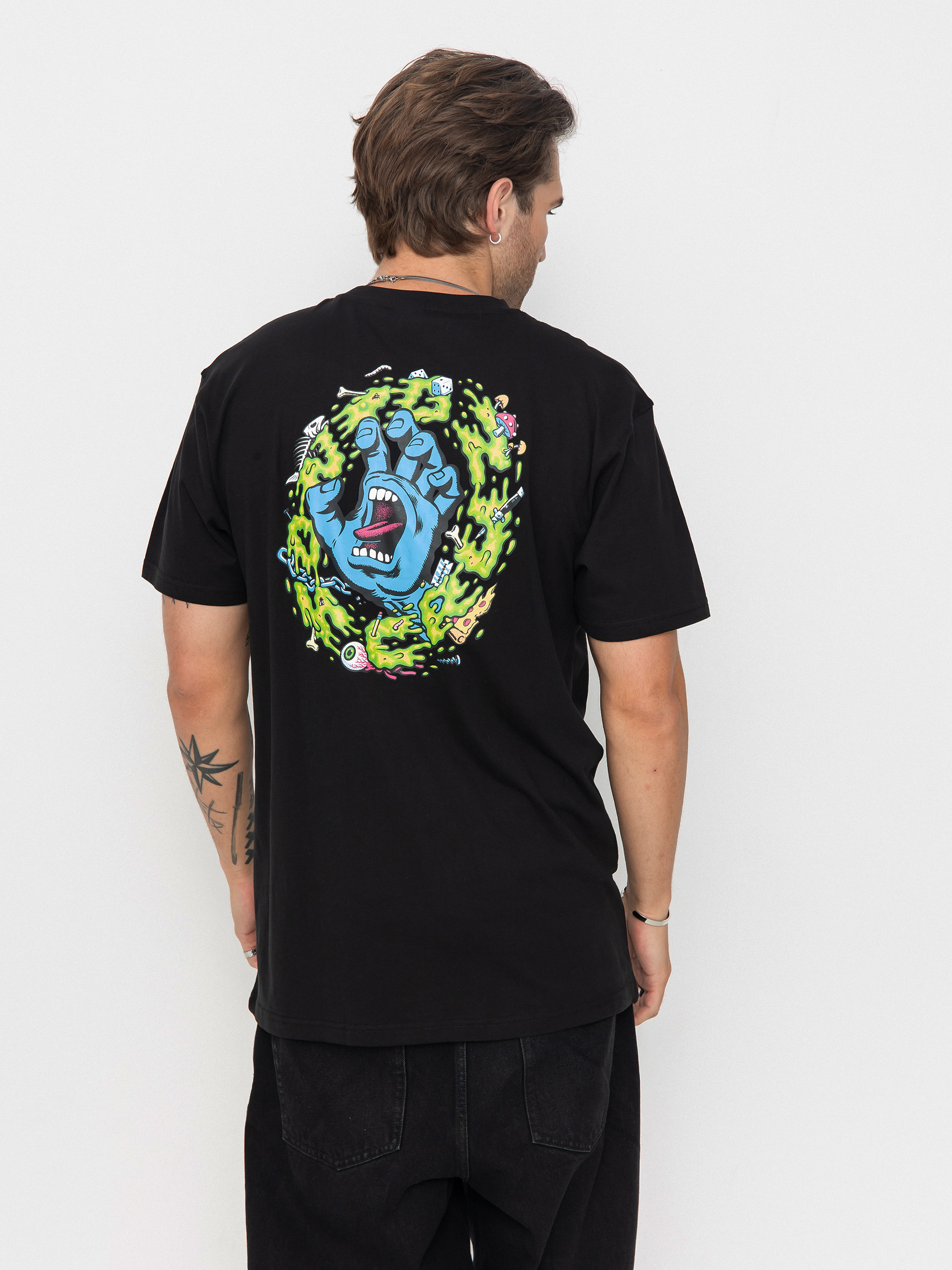 Santa Cruz Slime Scream T-Shirt (black)