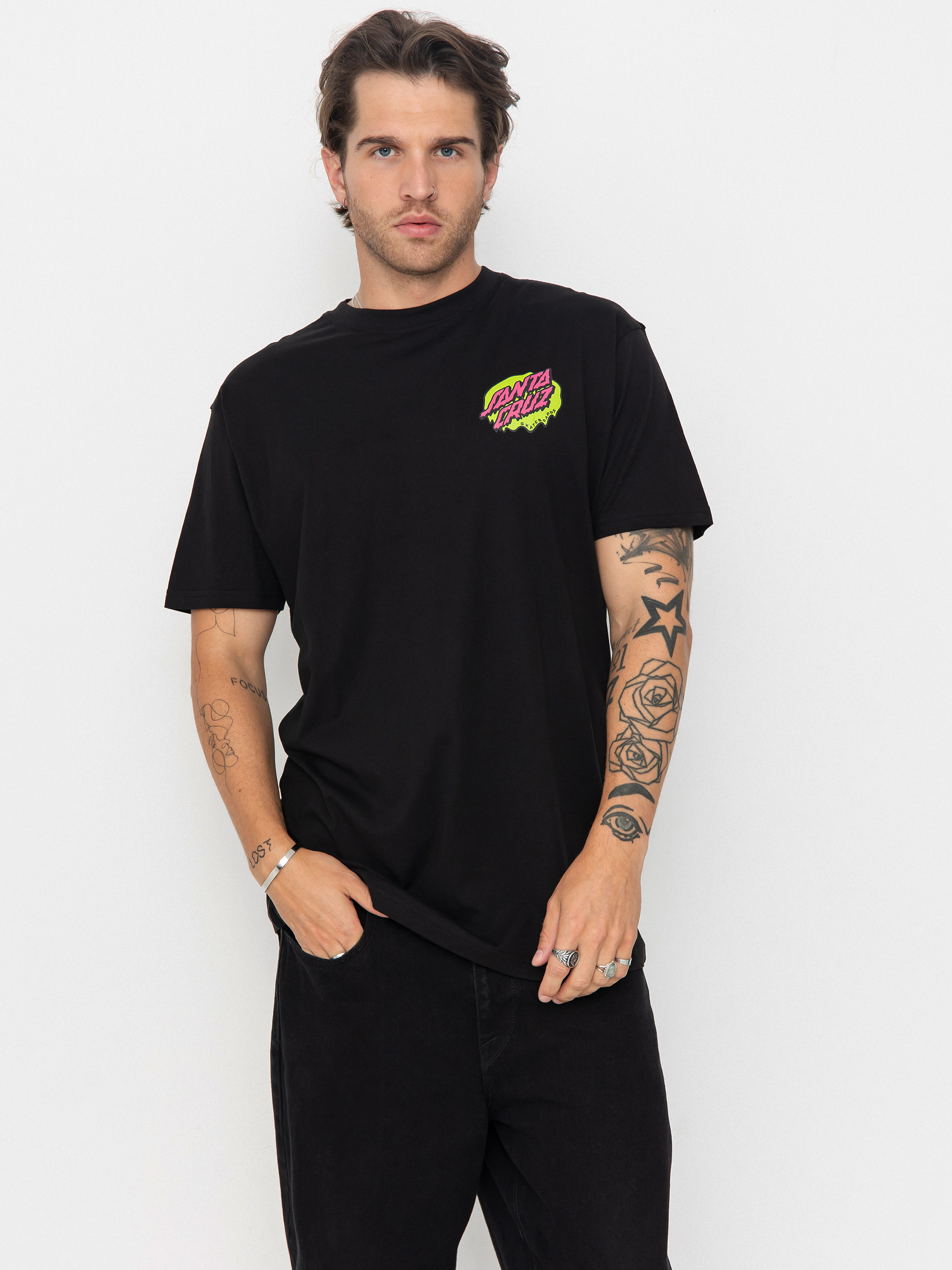 Santa Cruz Slime Scream T-Shirt (black)