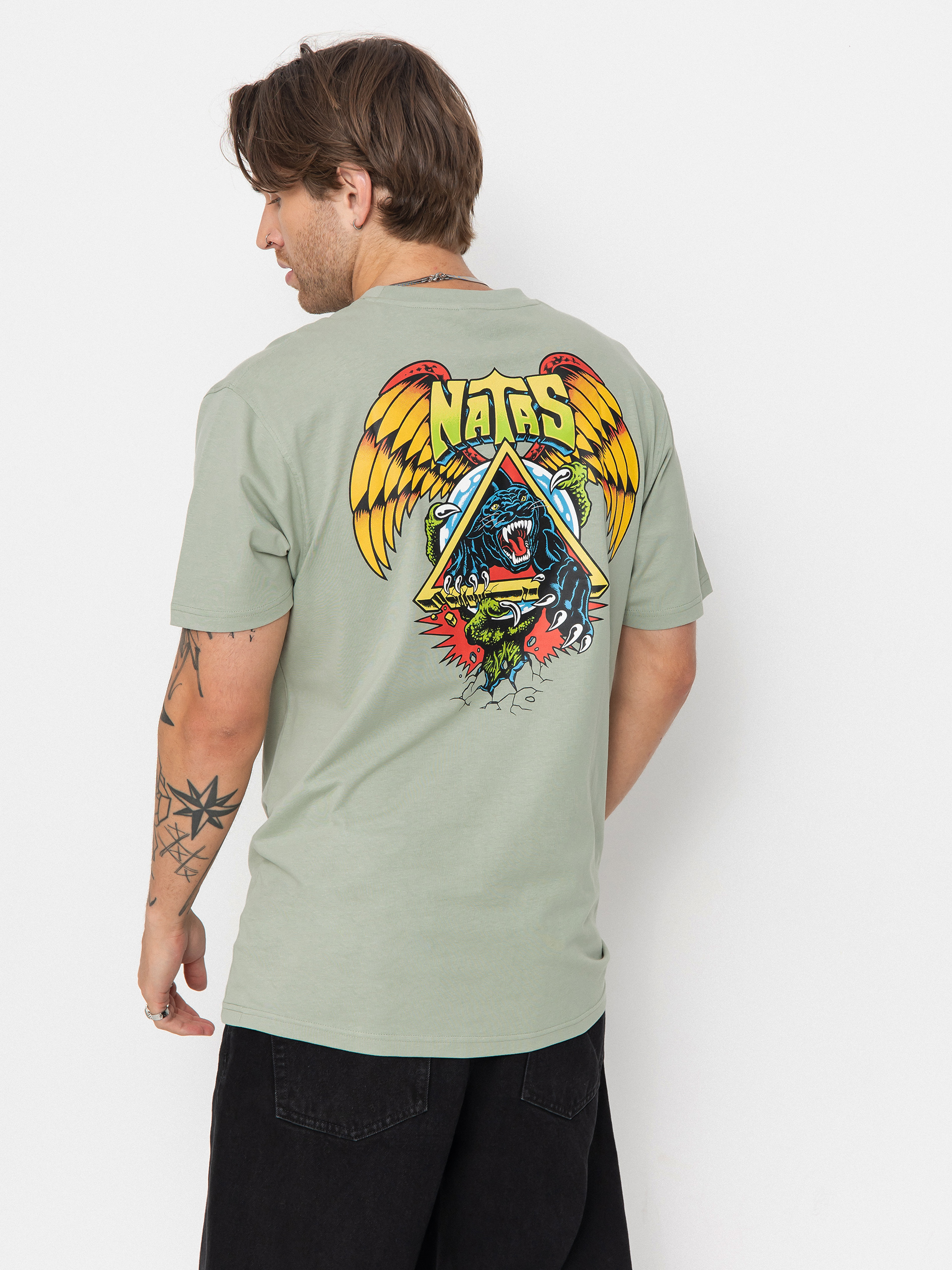 Santa Cruz Natas S.C. Panther T-Shirt (moon rock)