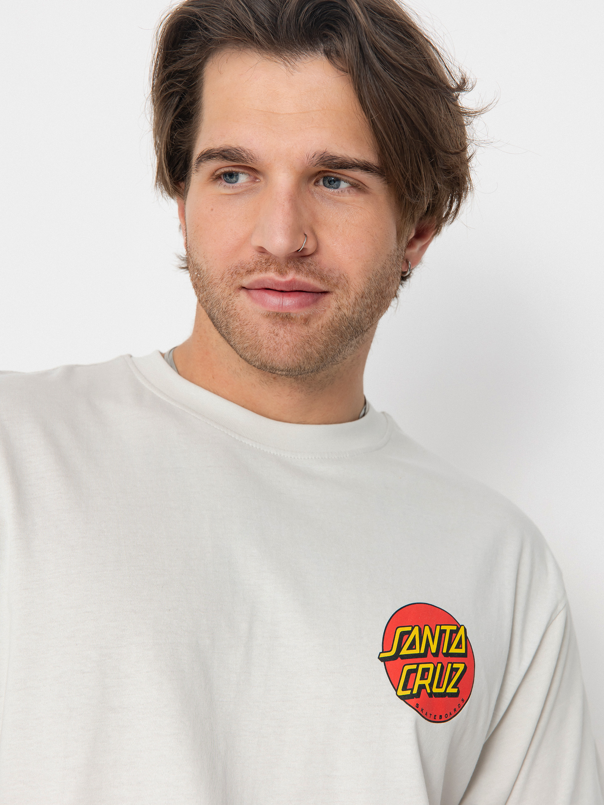 Santa Cruz Classic Dot Chest T-Shirt (mist)