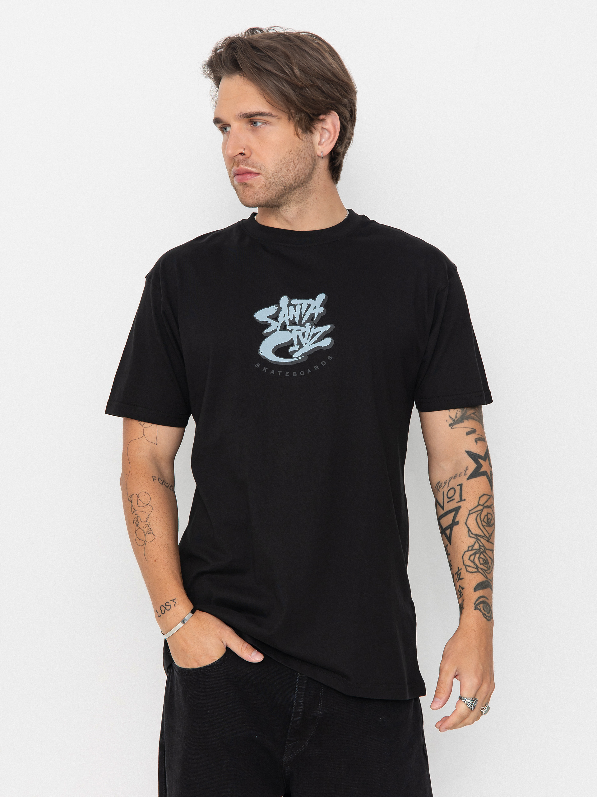 Santa Cruz Pace Deathtrap T-Shirt - black (black)
