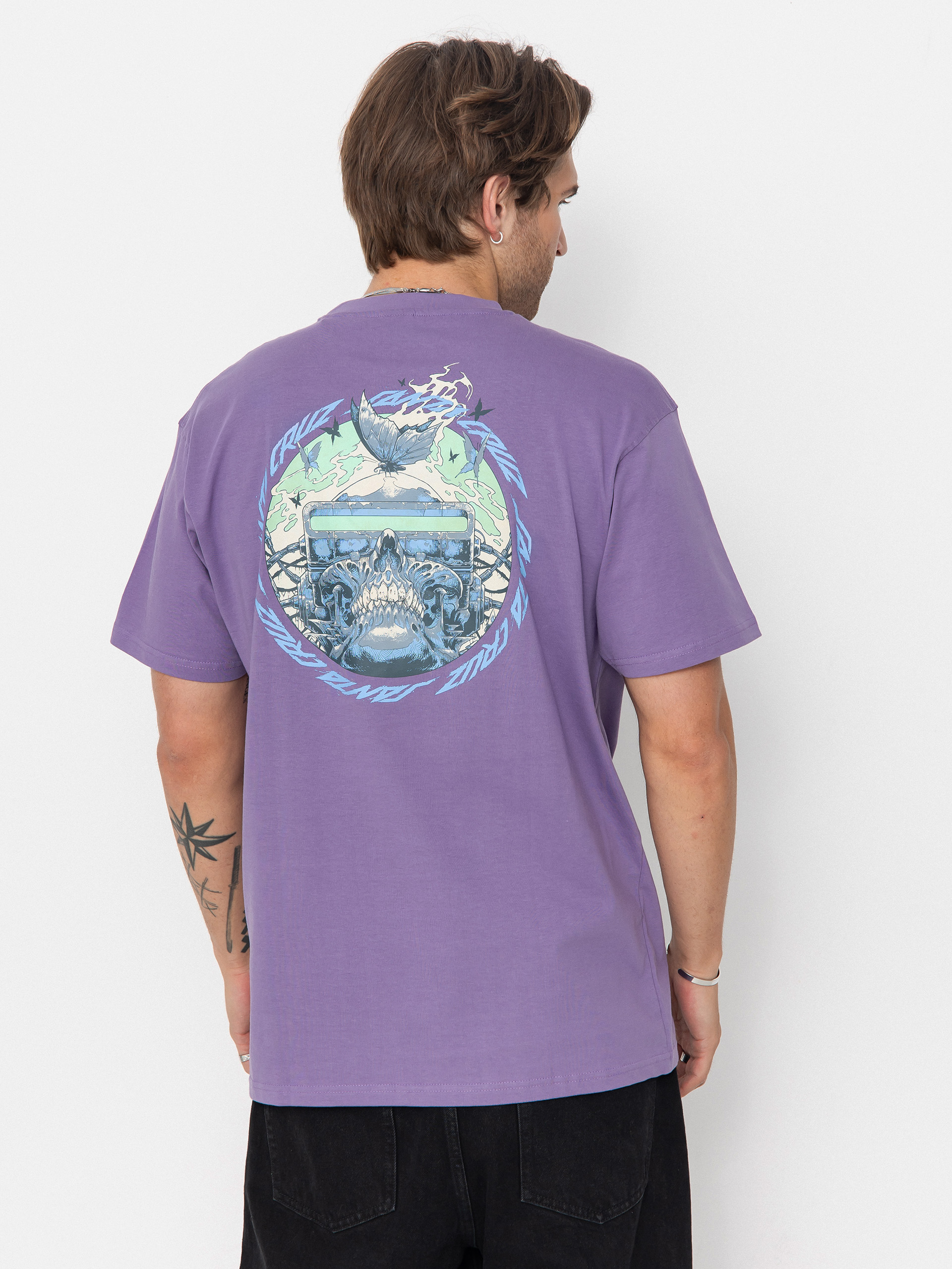 Santa Cruz Wooten Cyber T-Shirt - violet (purple haze)