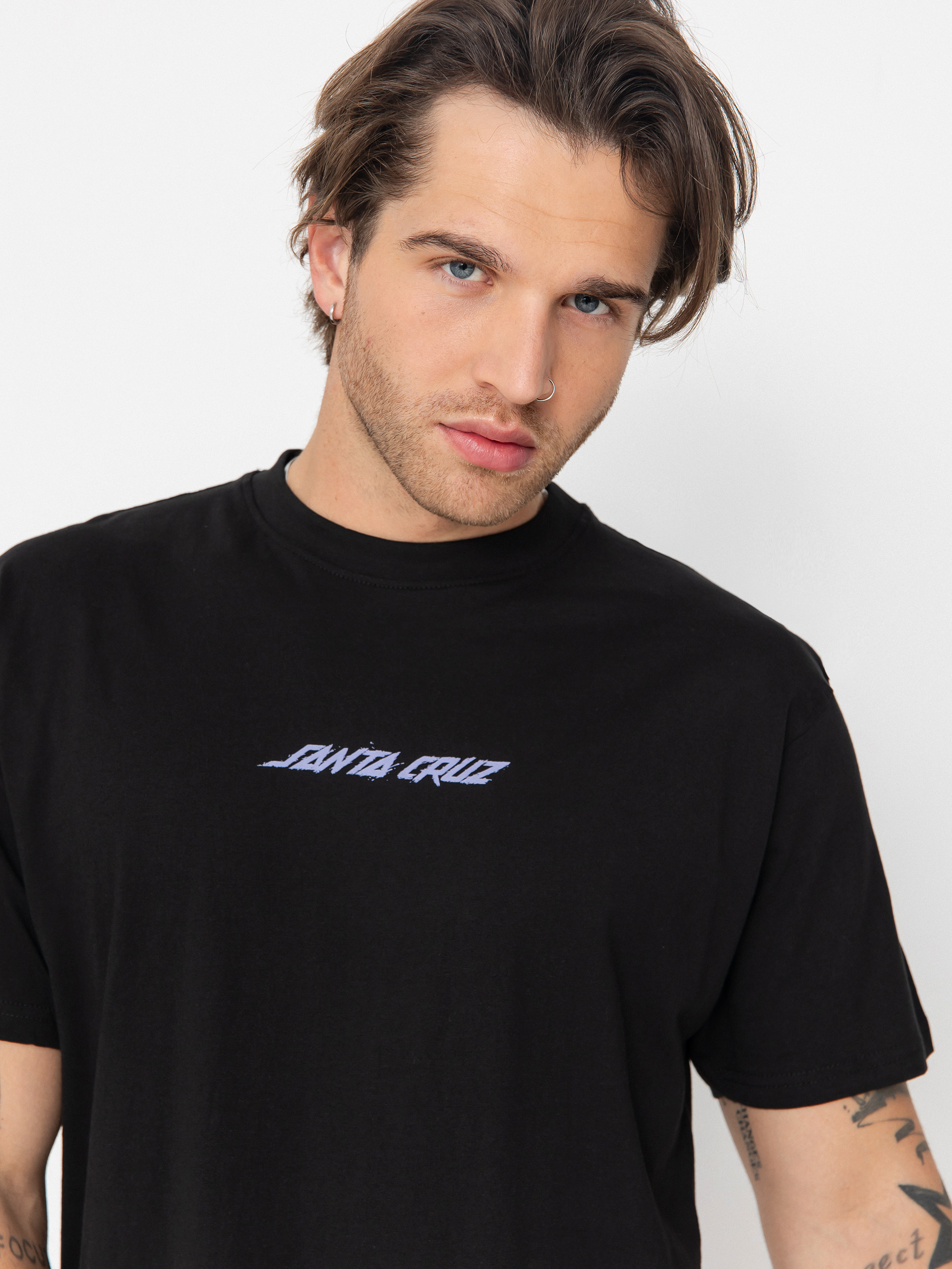 Santa Cruz Wooten Cyber T-Shirt - black (black)