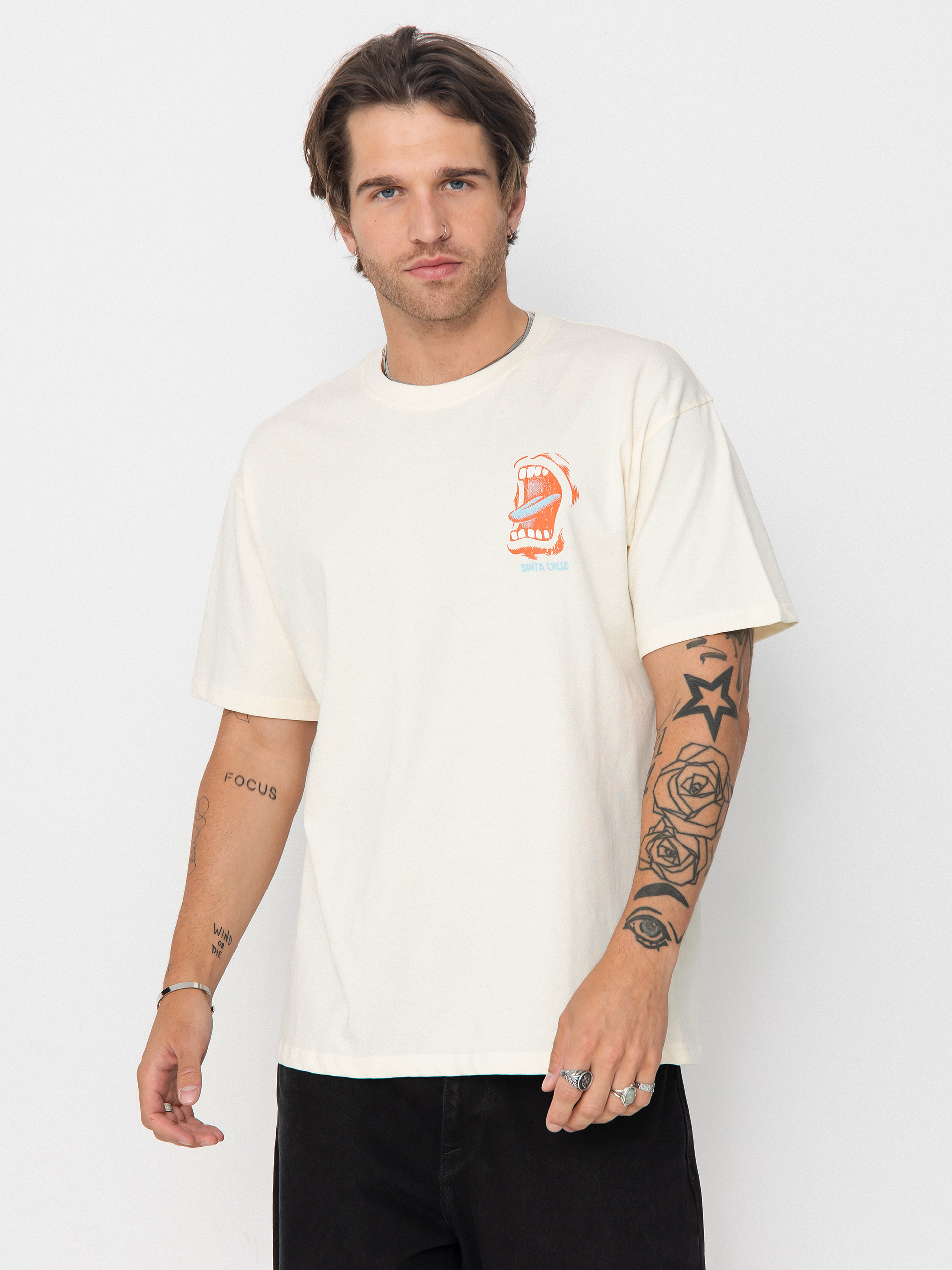 Santa Cruz VTG Screaming Connect T-Shirt (unbleached cotton)