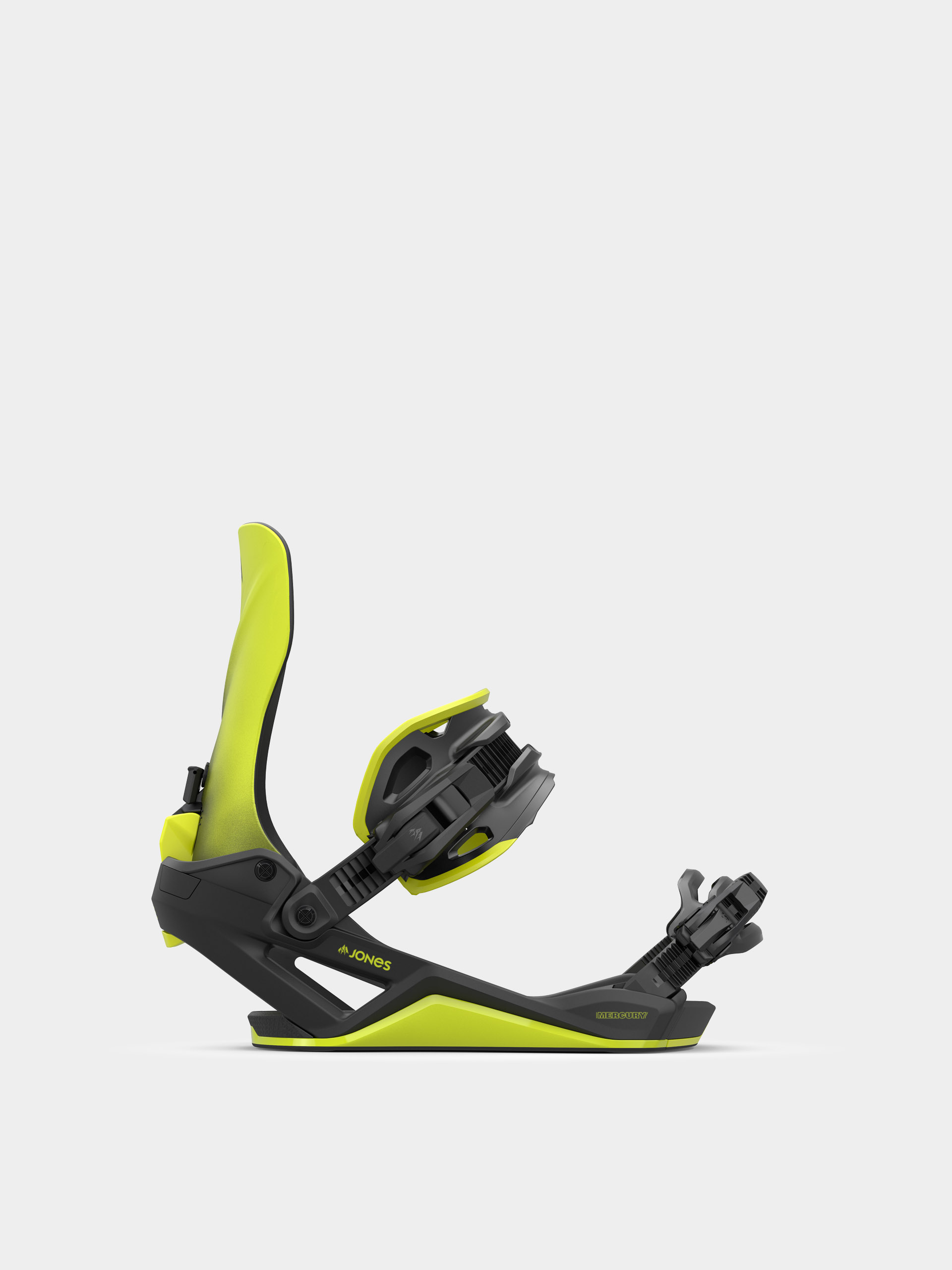 Herren Jones Snowboards Snowboard Bindung Mercury FASE Art (lime art)