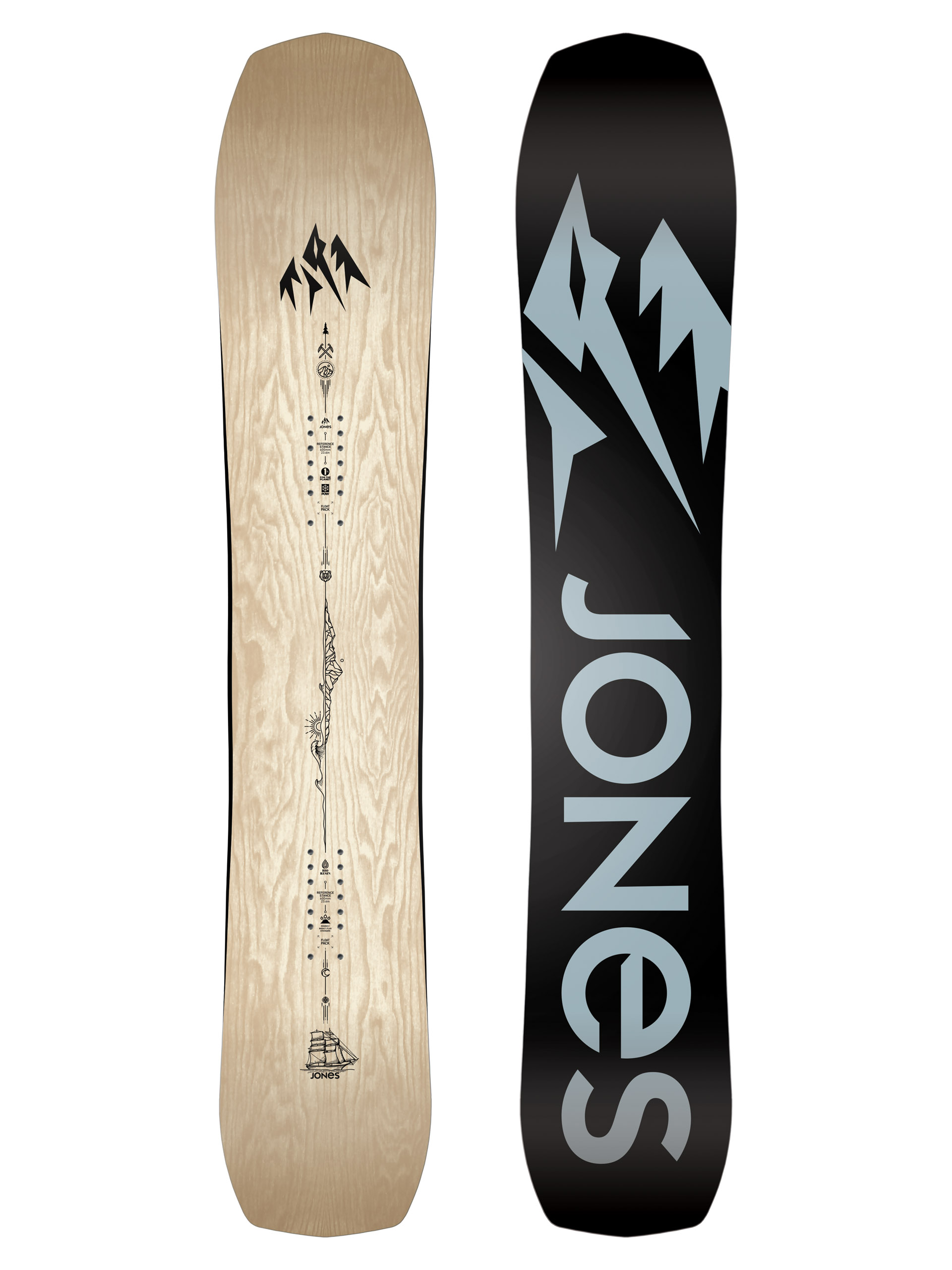 Jones Snowboards Snowboard Men's Flagship (natural)