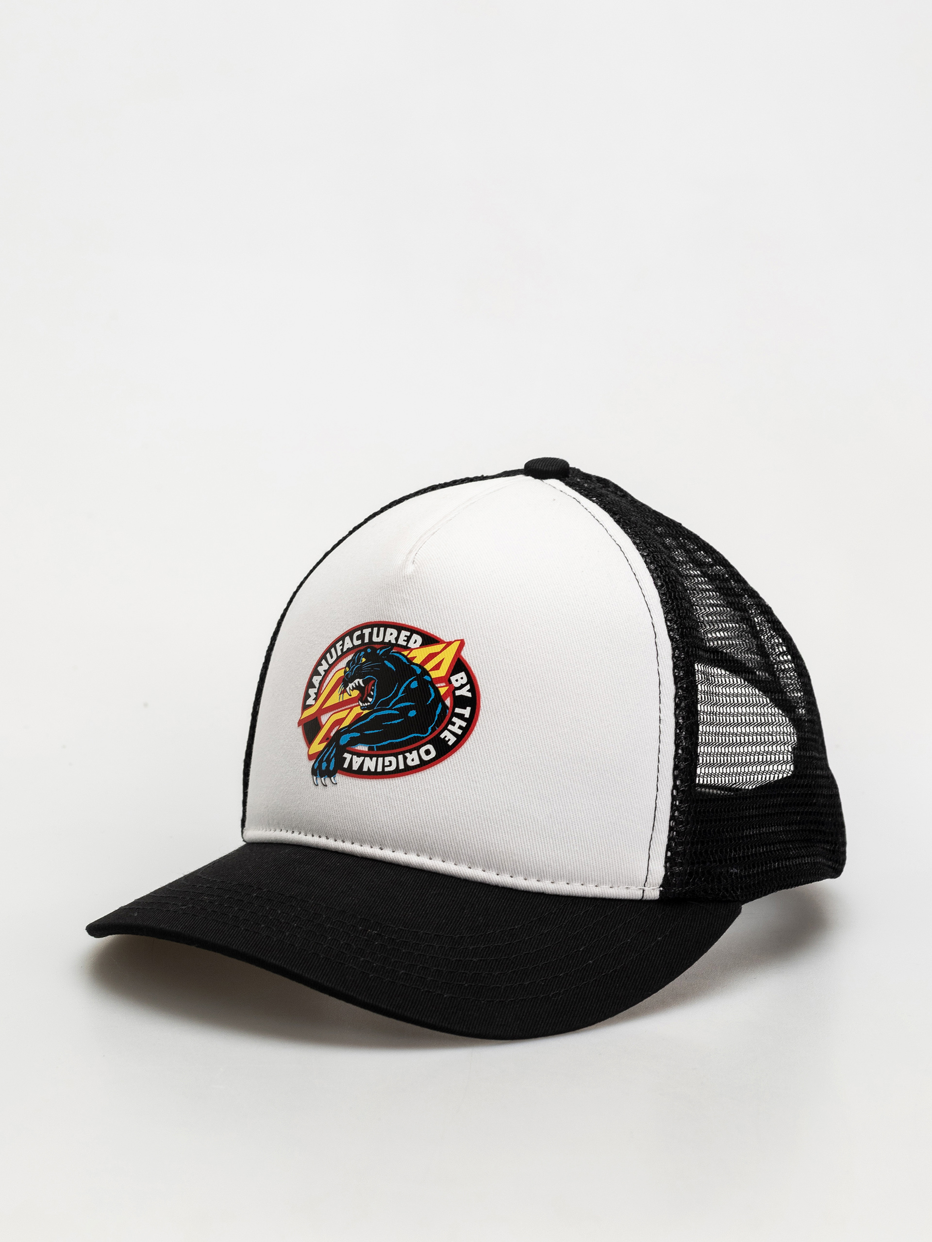 Santa Cruz Cap Natas SC Panther Meshback - white (white/black)