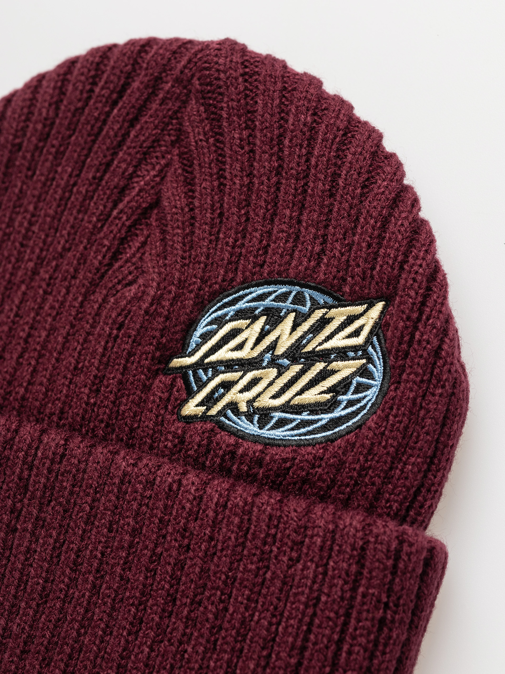 Santa Cruz Mütze Global Oval Dot (dark cherry)