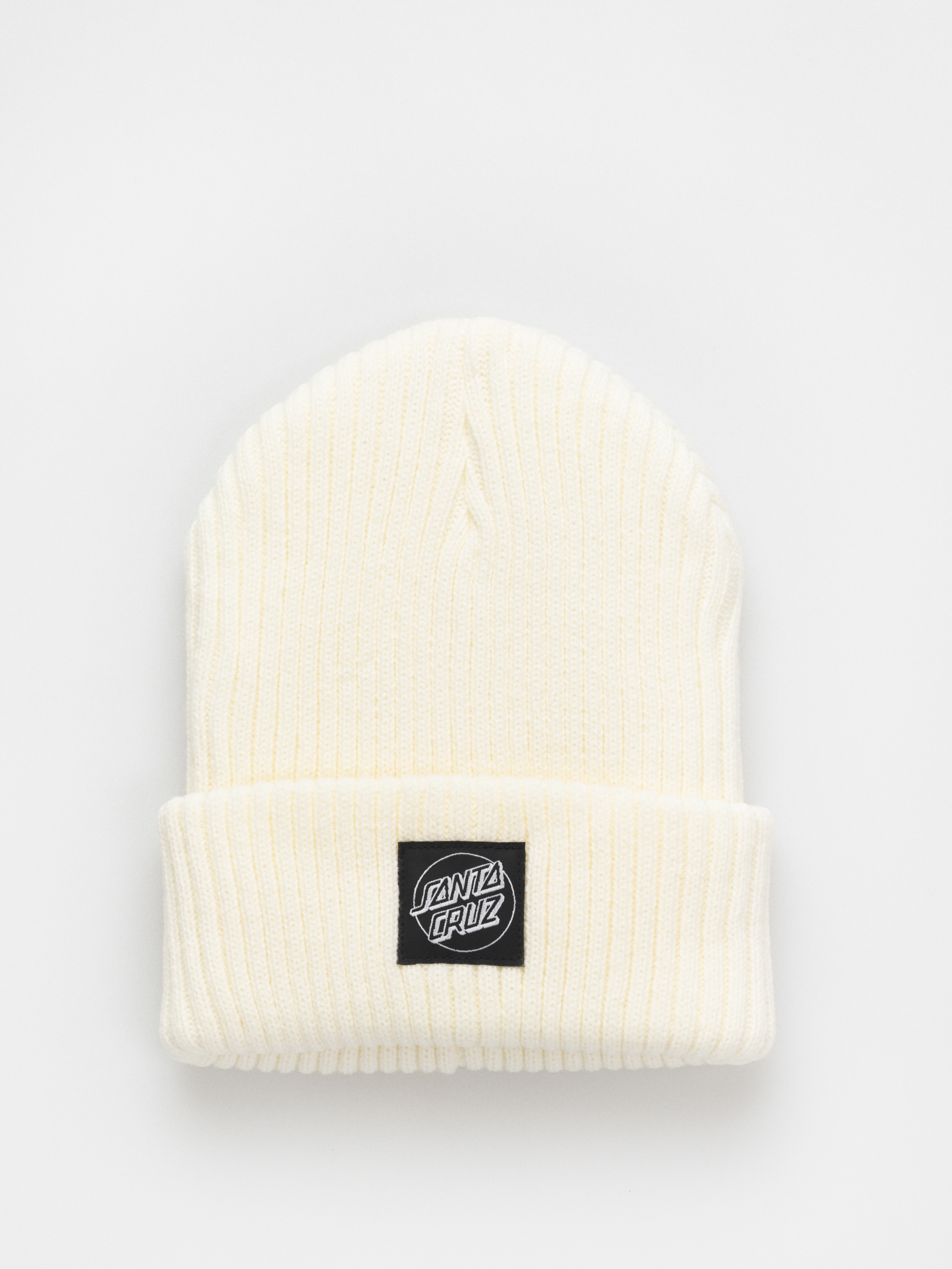 Santa Cruz Beanie Opus Dot Label (unbleached cotton)