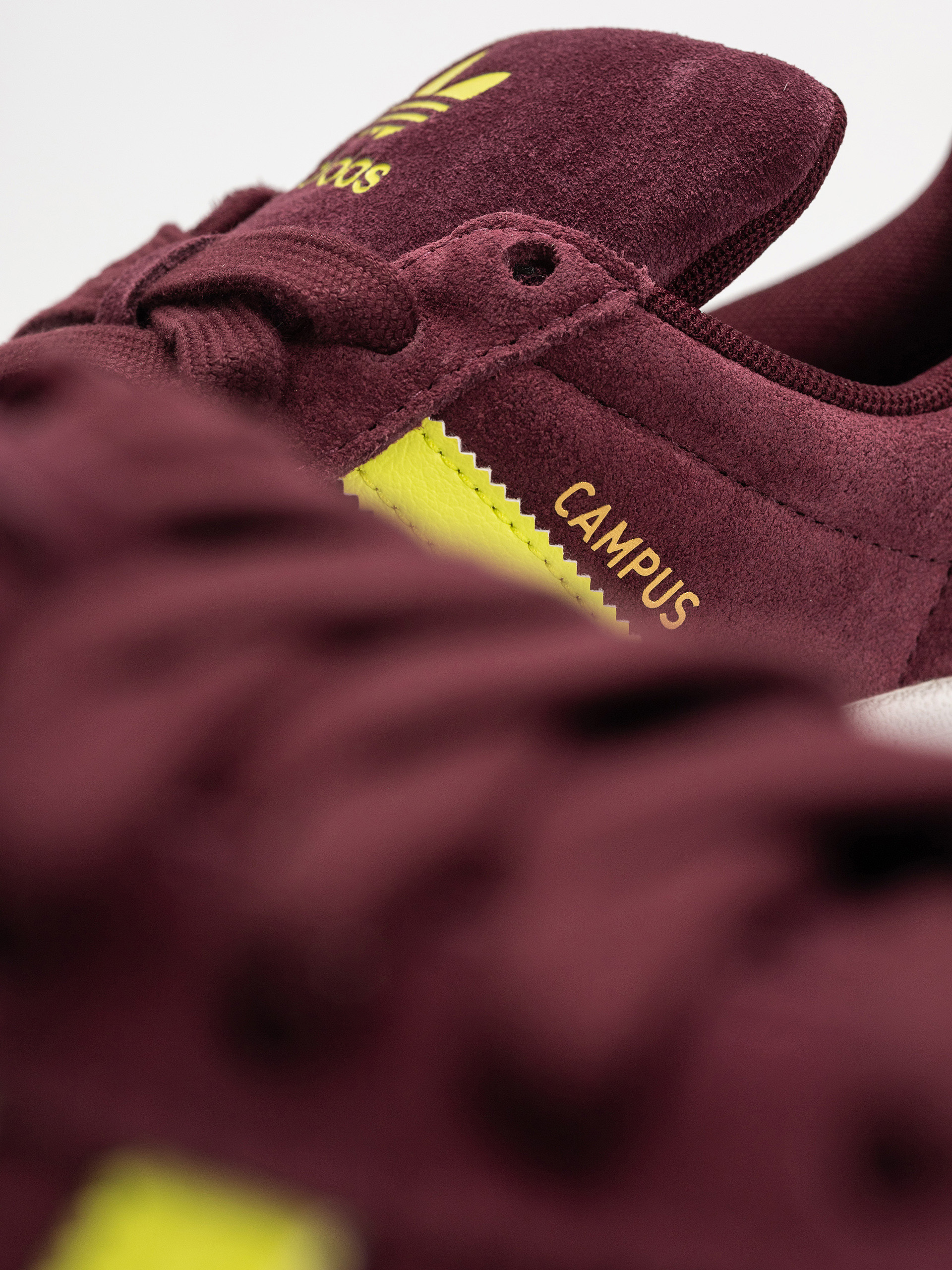 adidas Campus Adv Shoes (maroon/sesoye/ftwwht)