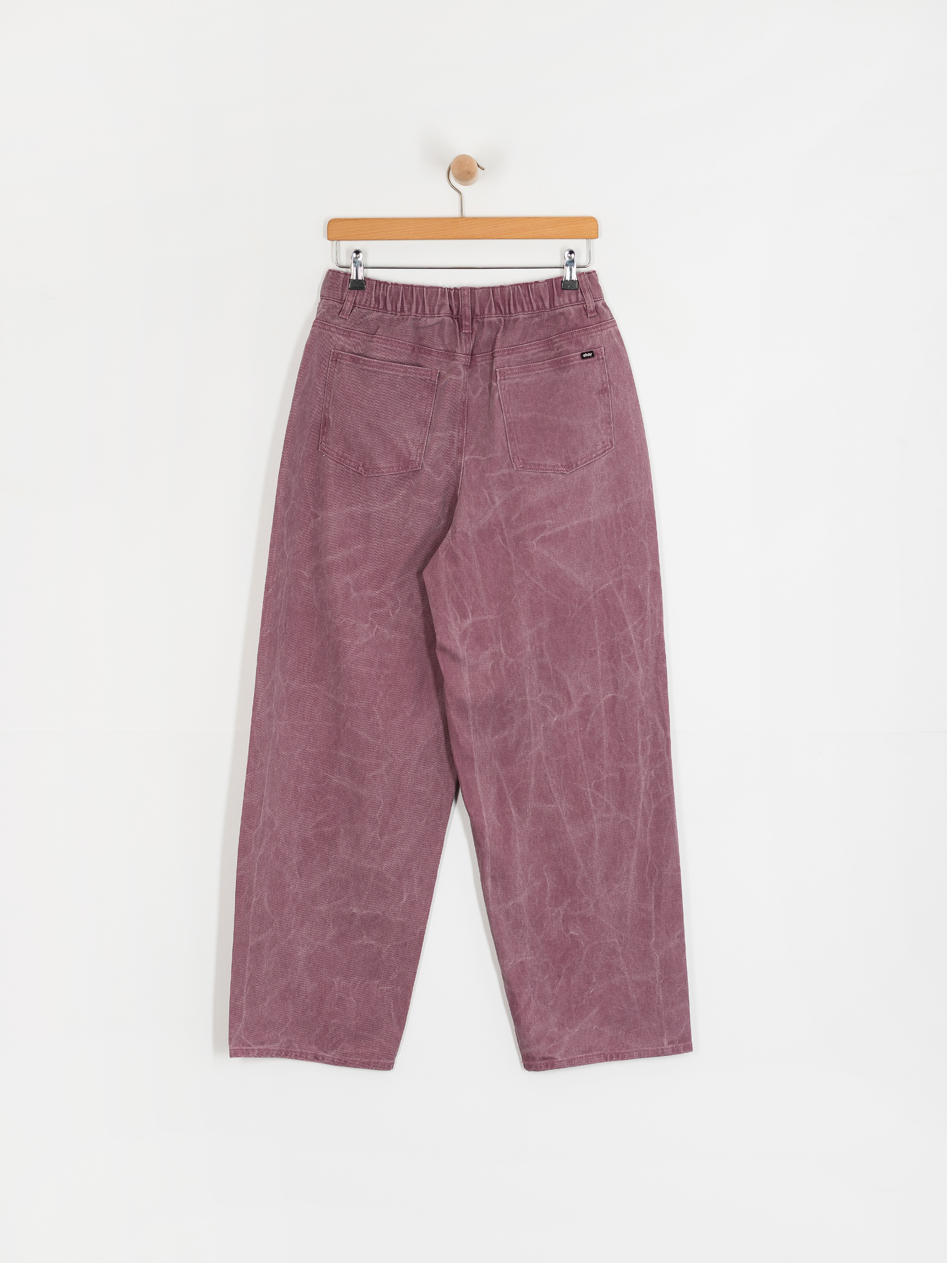 OBEY Donovan 5 Pocket Wmn Pants (tulip wrinkle wash)