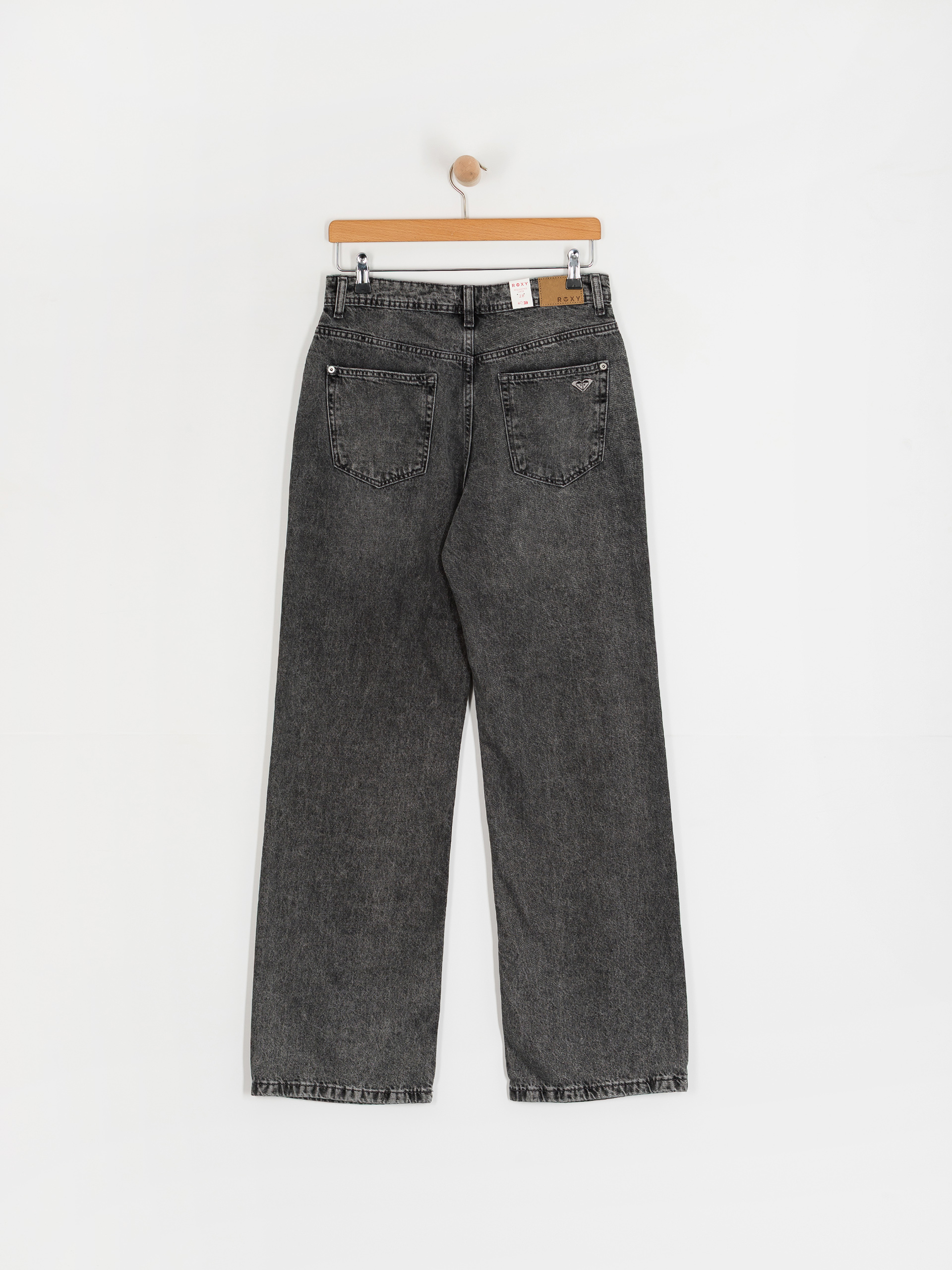 Roxy Milla Wide Leg Regular Mid Gr Wmn Pants (mid grey)