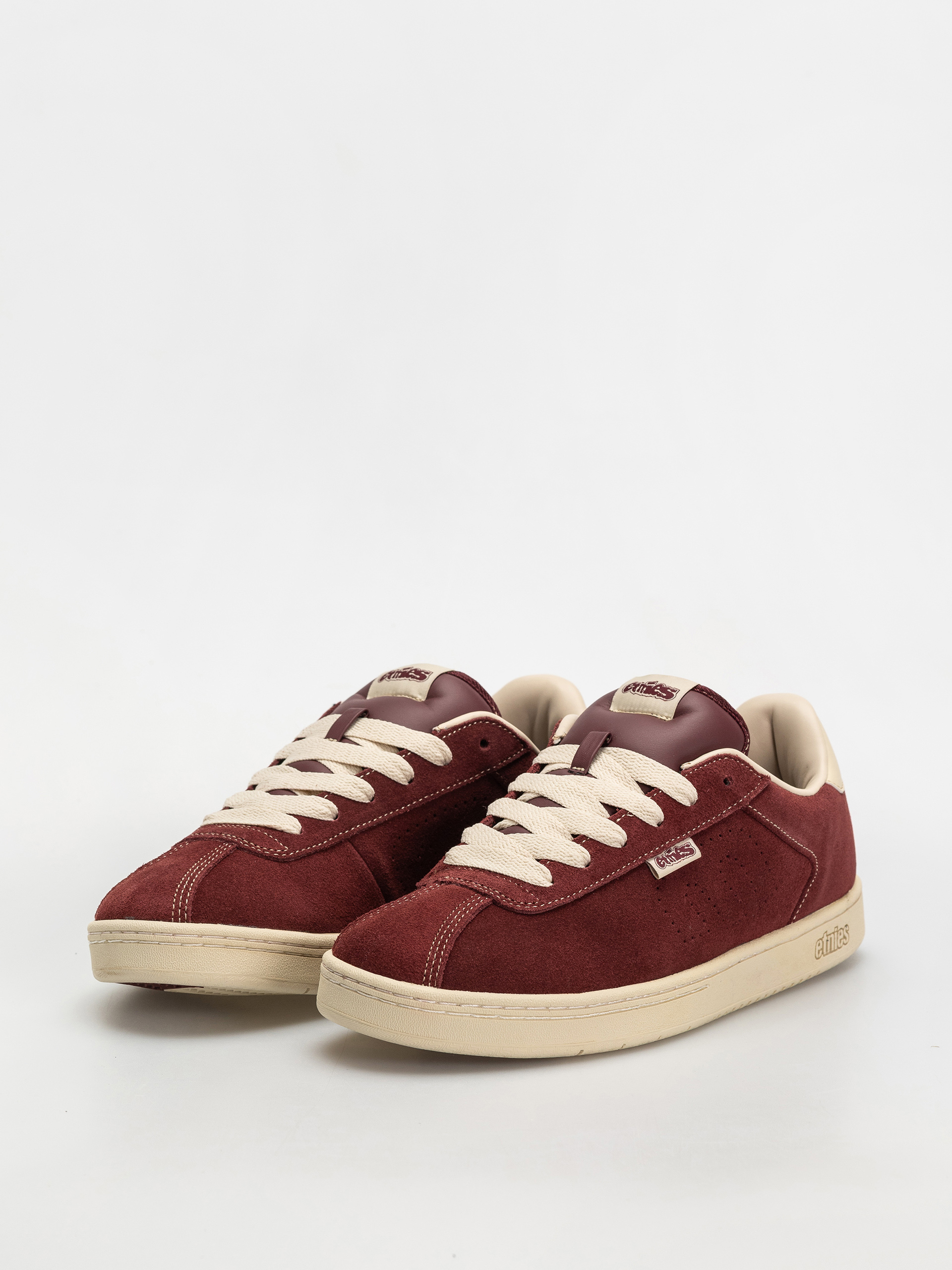 Etnies Scam Shoes (burgundy/tan)