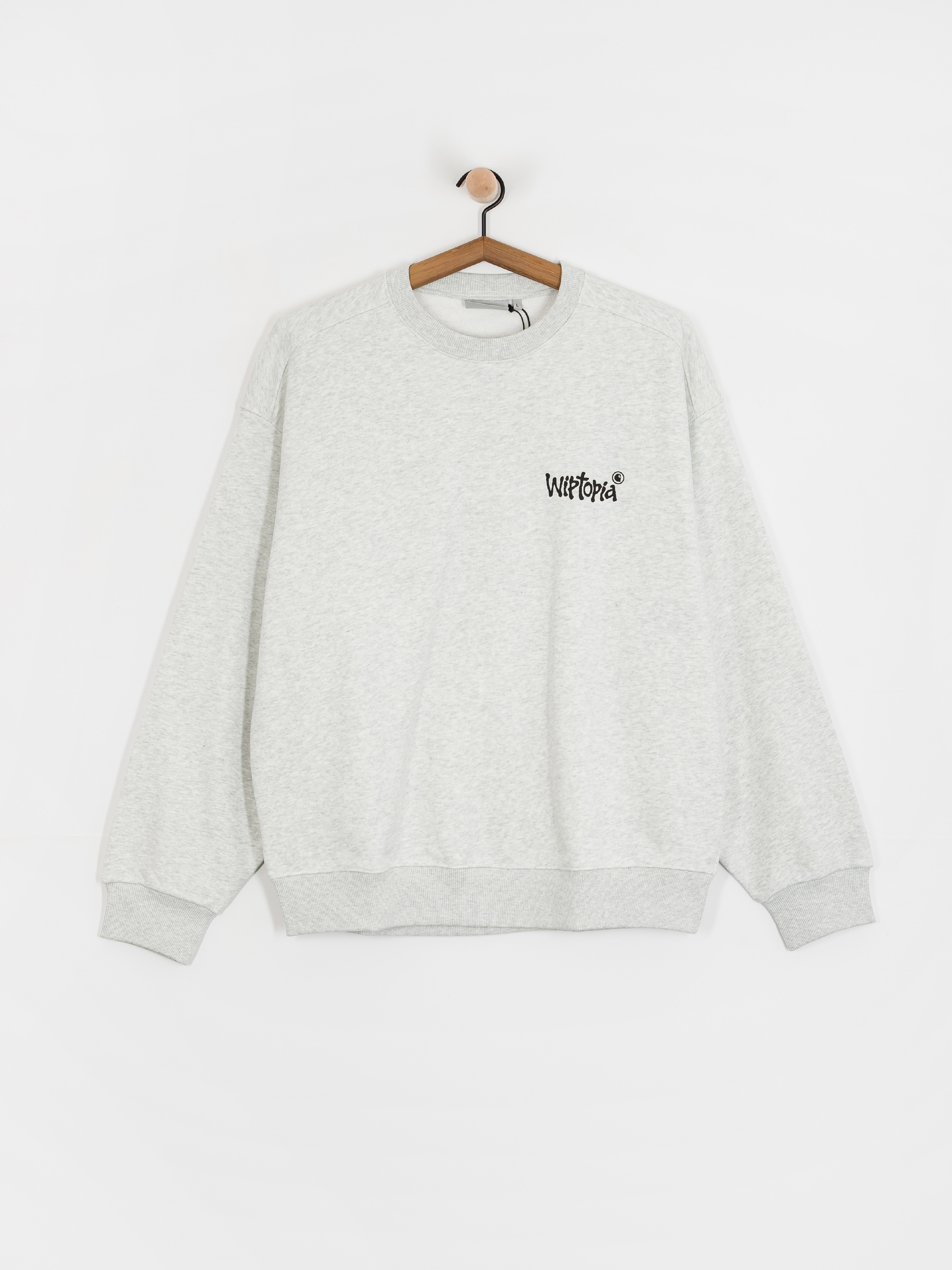 Carhartt WIP Sweatshirt Wiptopia - grey (ash heather)