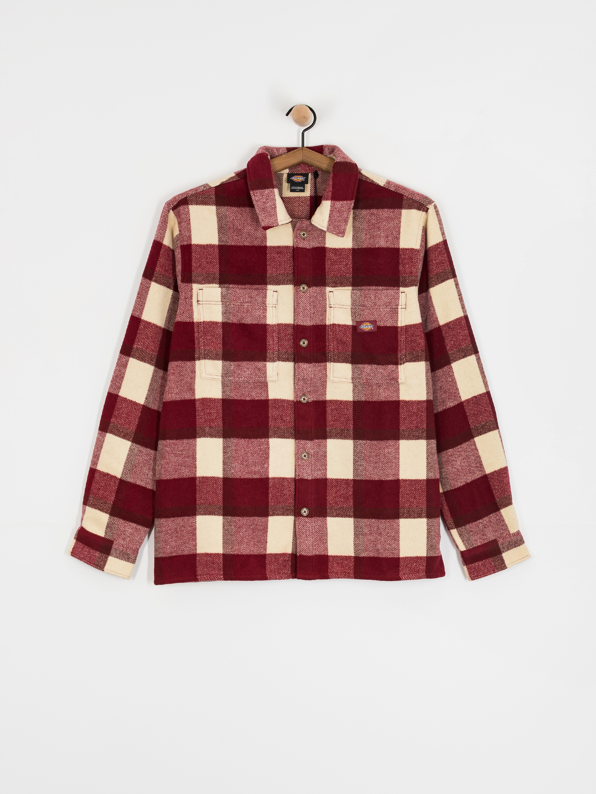 Dickies Plaid Coaling Hemd (tibetan red)