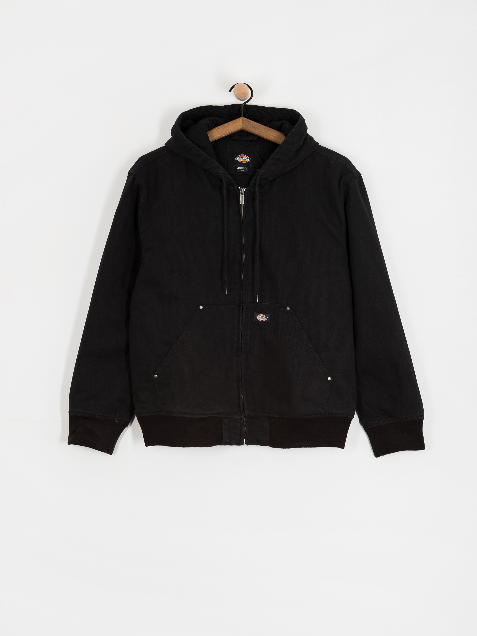 Dickies Hilham Hooded Canvas Jacket (black)