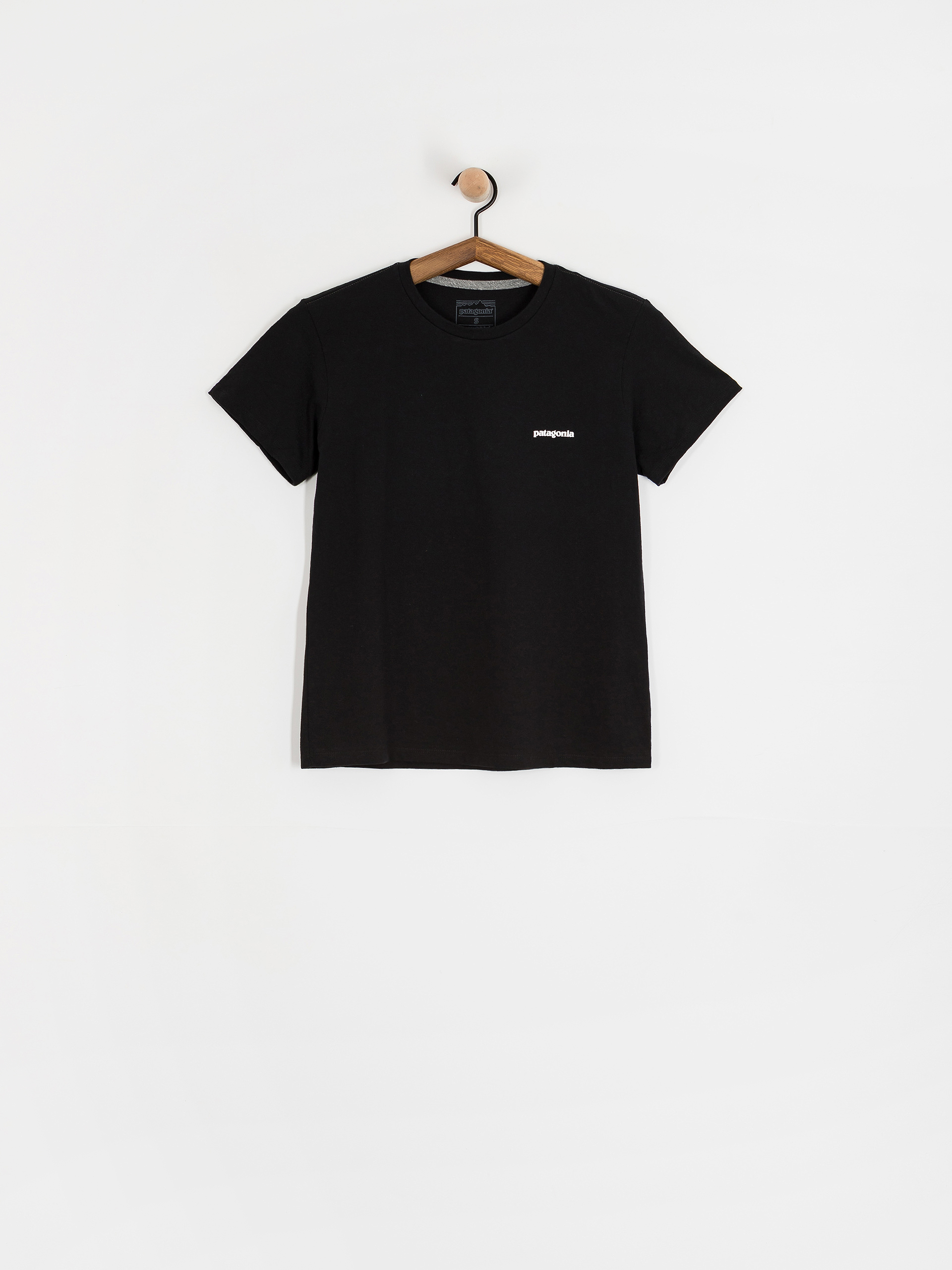 Patagonia T-Shirt P 6 Logo Responsibili Wmn (black)
