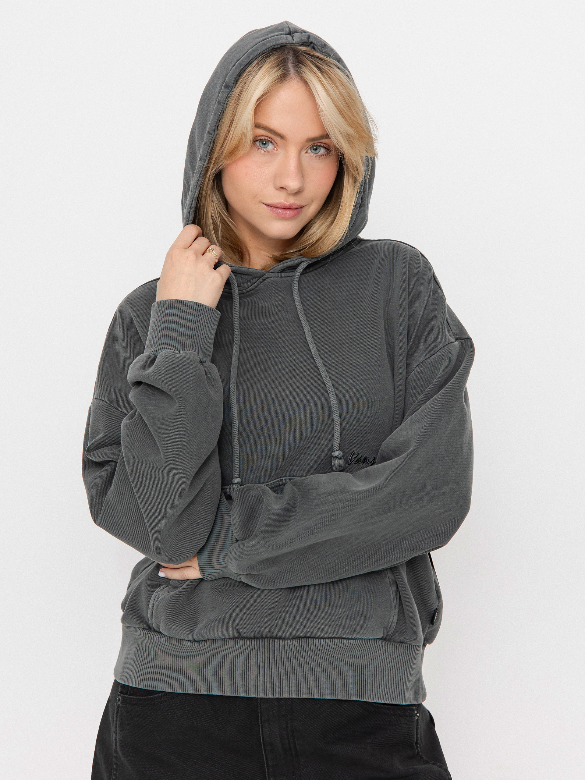 Vans Retro HD Wmn Hoodie (mountain essentials asphalt)