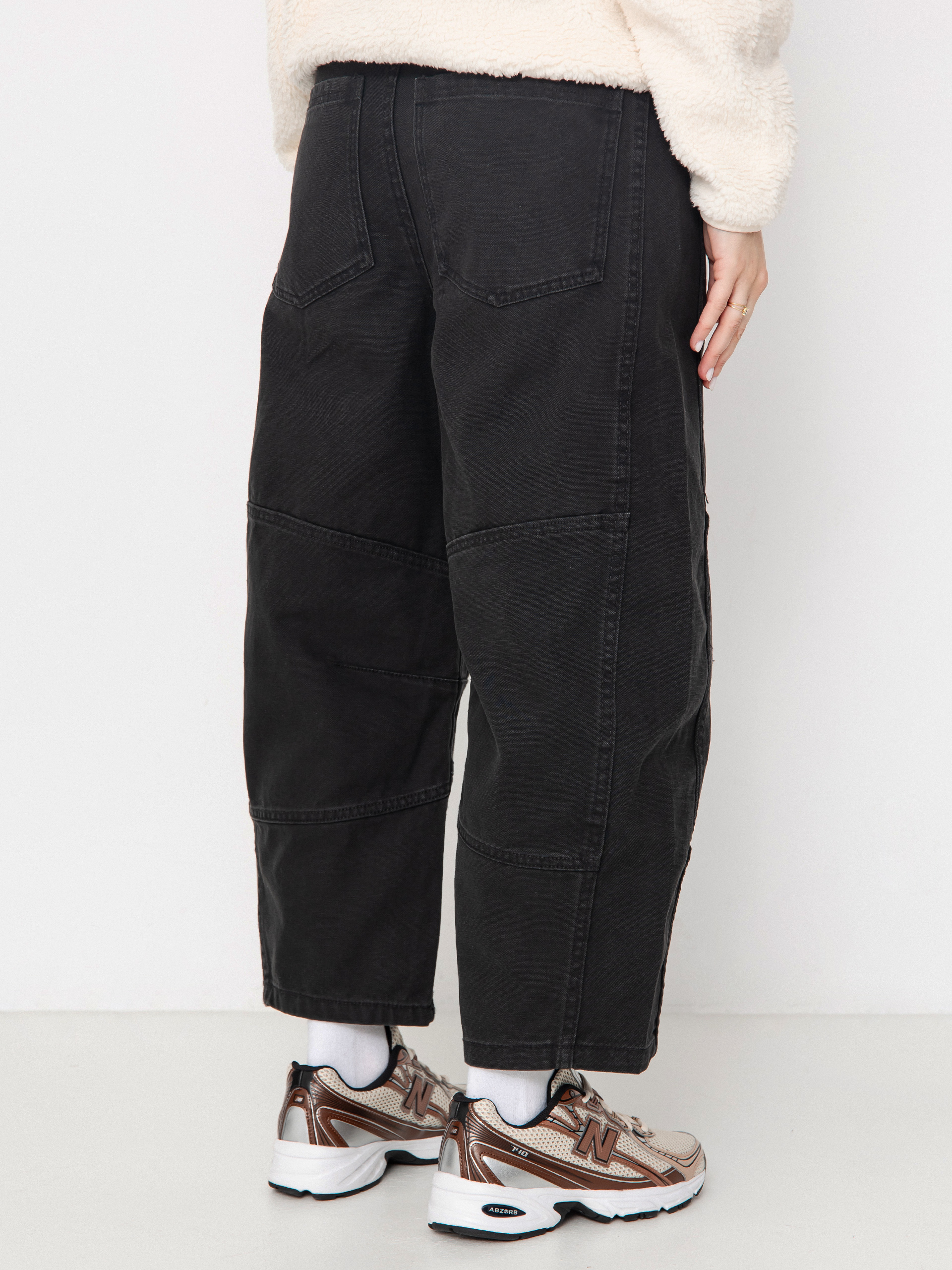 Vans Blaire Cropped Barrel Wmn Pants - black (black)