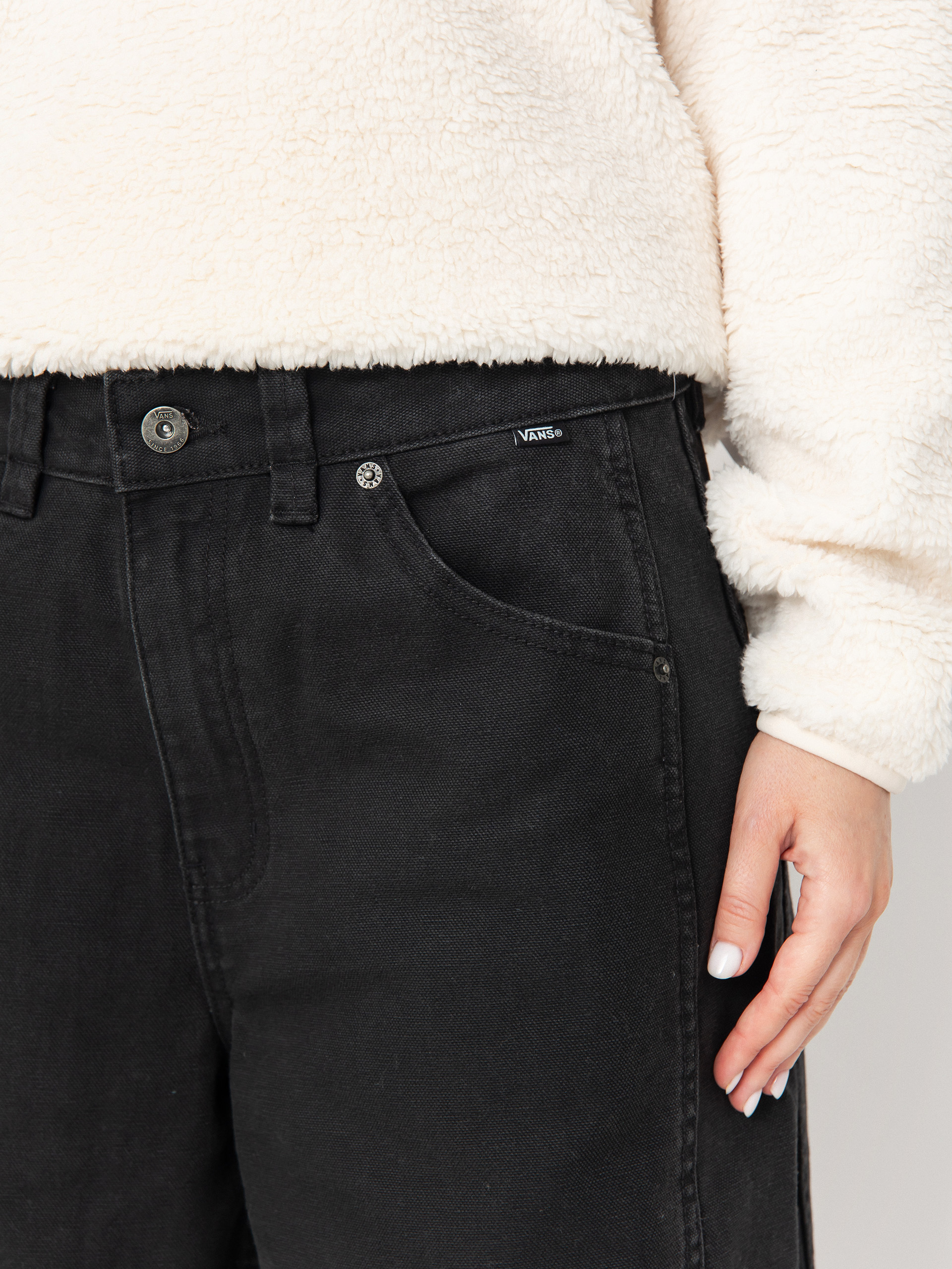 Vans Blaire Cropped Barrel Wmn Pants (black)