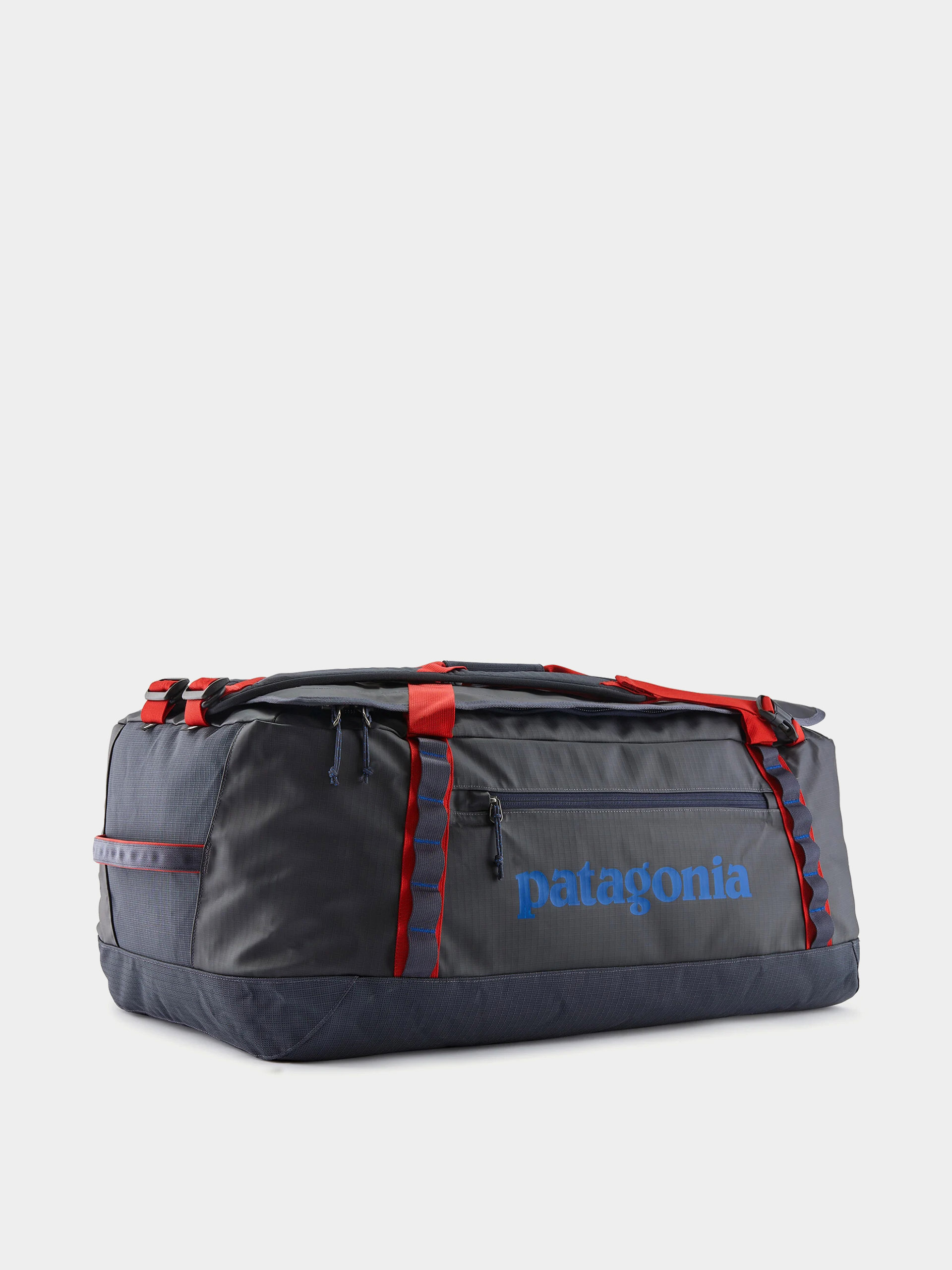 Patagonia Tasche Black Hole Duffel 70L (smolder blue w/amanita red)