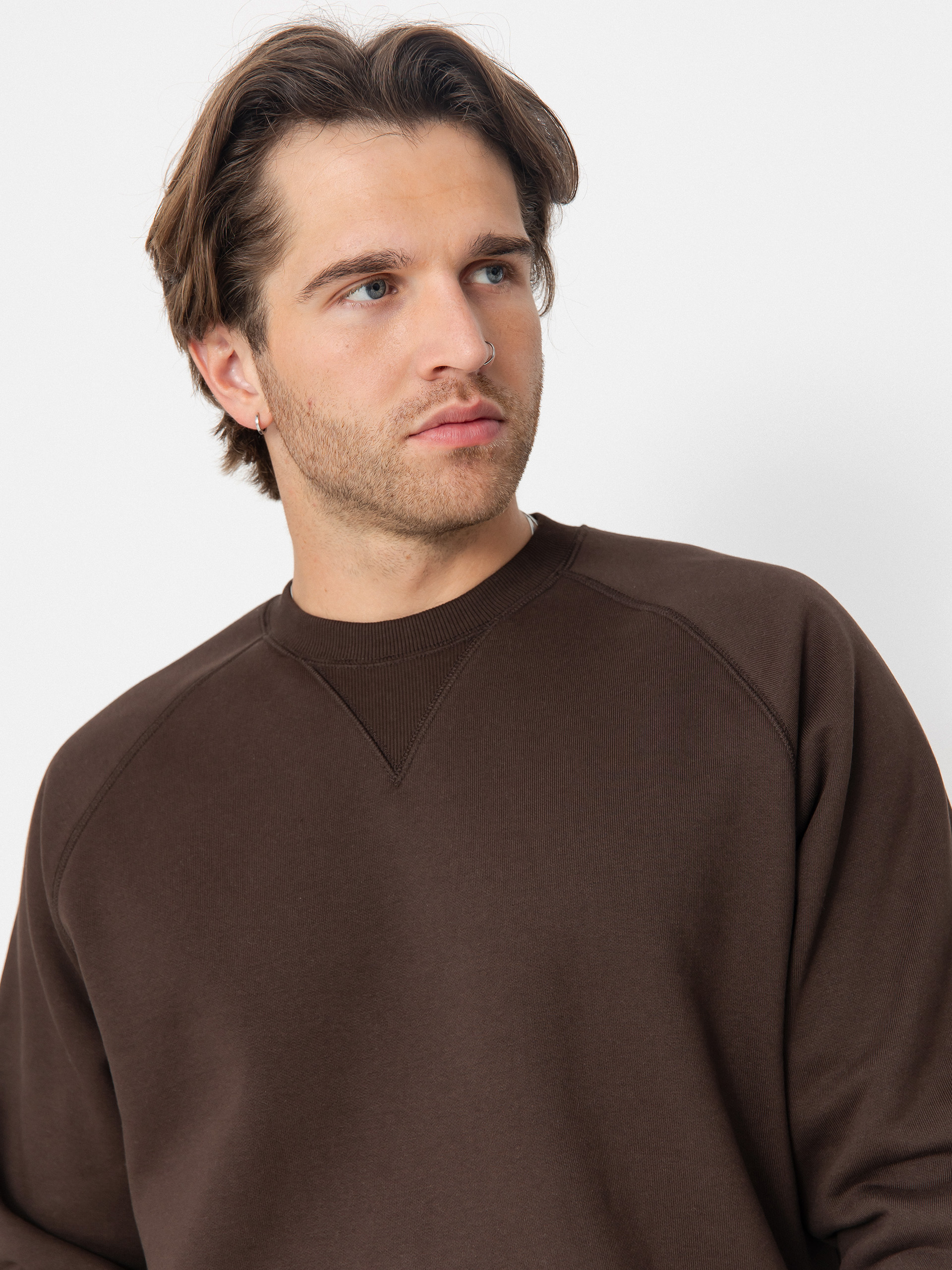 Carhartt WIP Sweatshirt Chase (tobacco/gold)