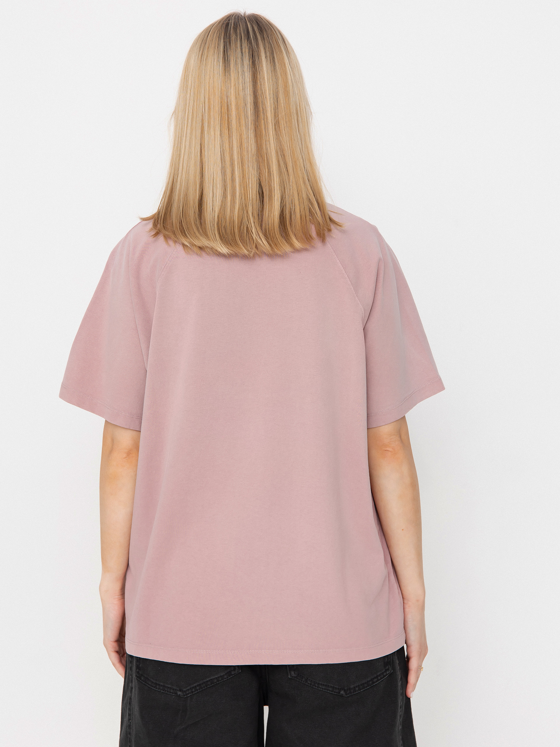Carhartt WIP Hudson T-shirt Wmn (daphne/chalk wash)