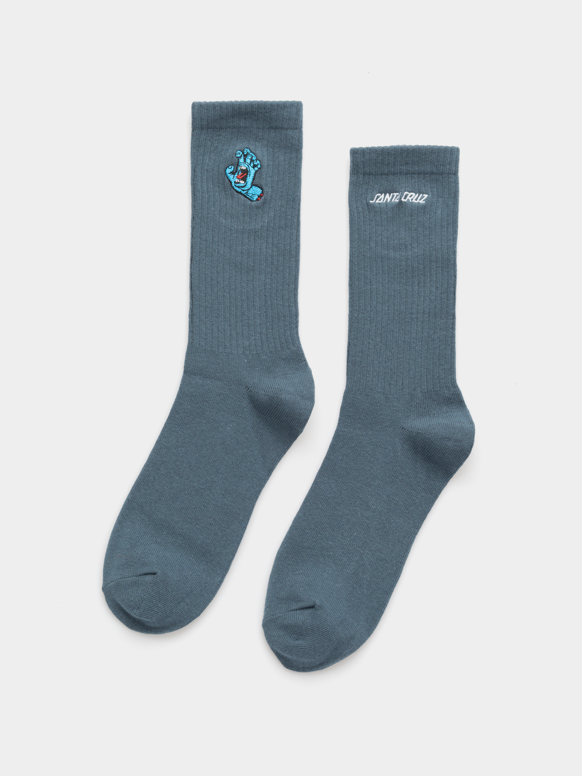 Santa Cruz Socks Screaming Mini Hand (storm grey)