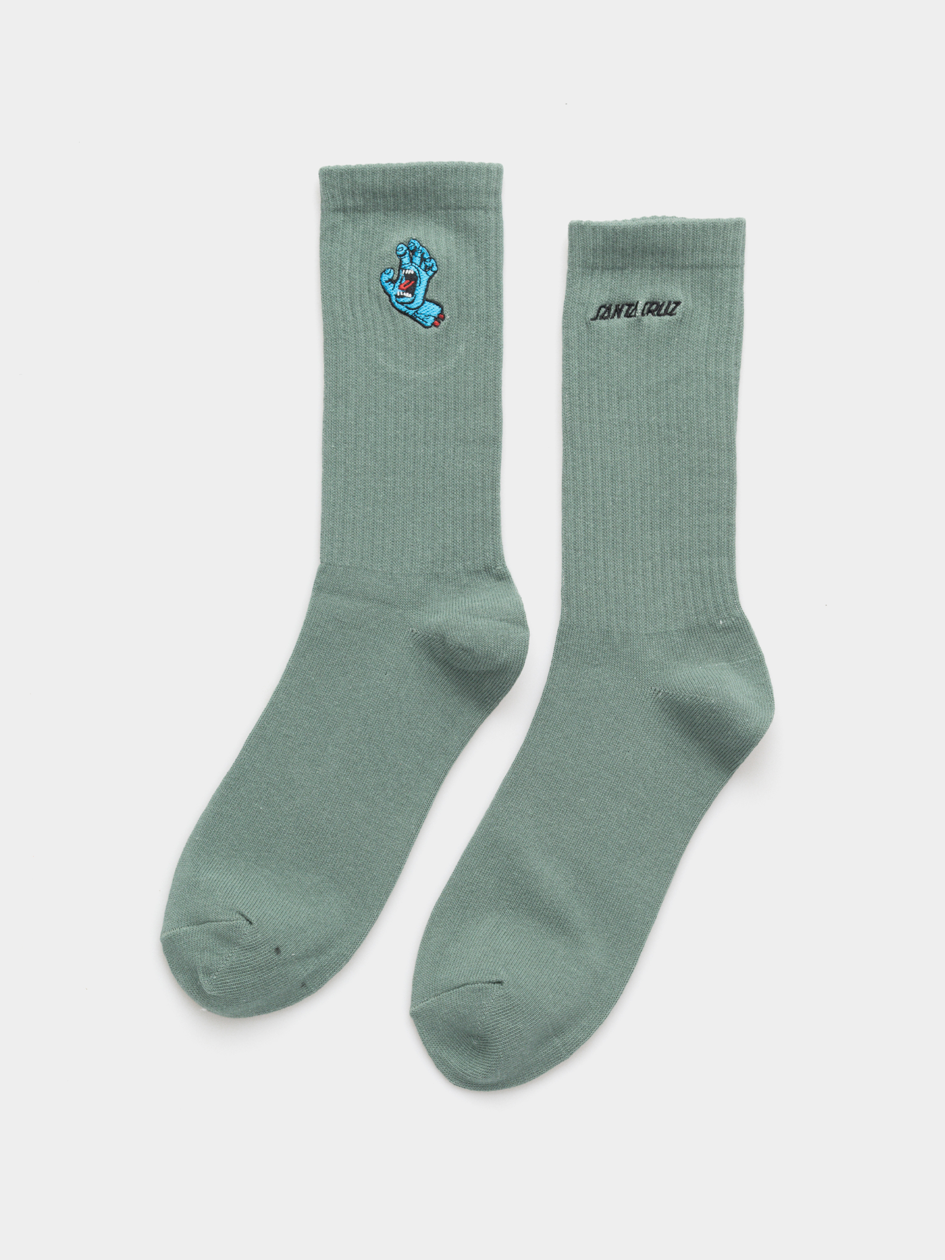 Santa Cruz Socks Screaming Mini Hand (moon rock)