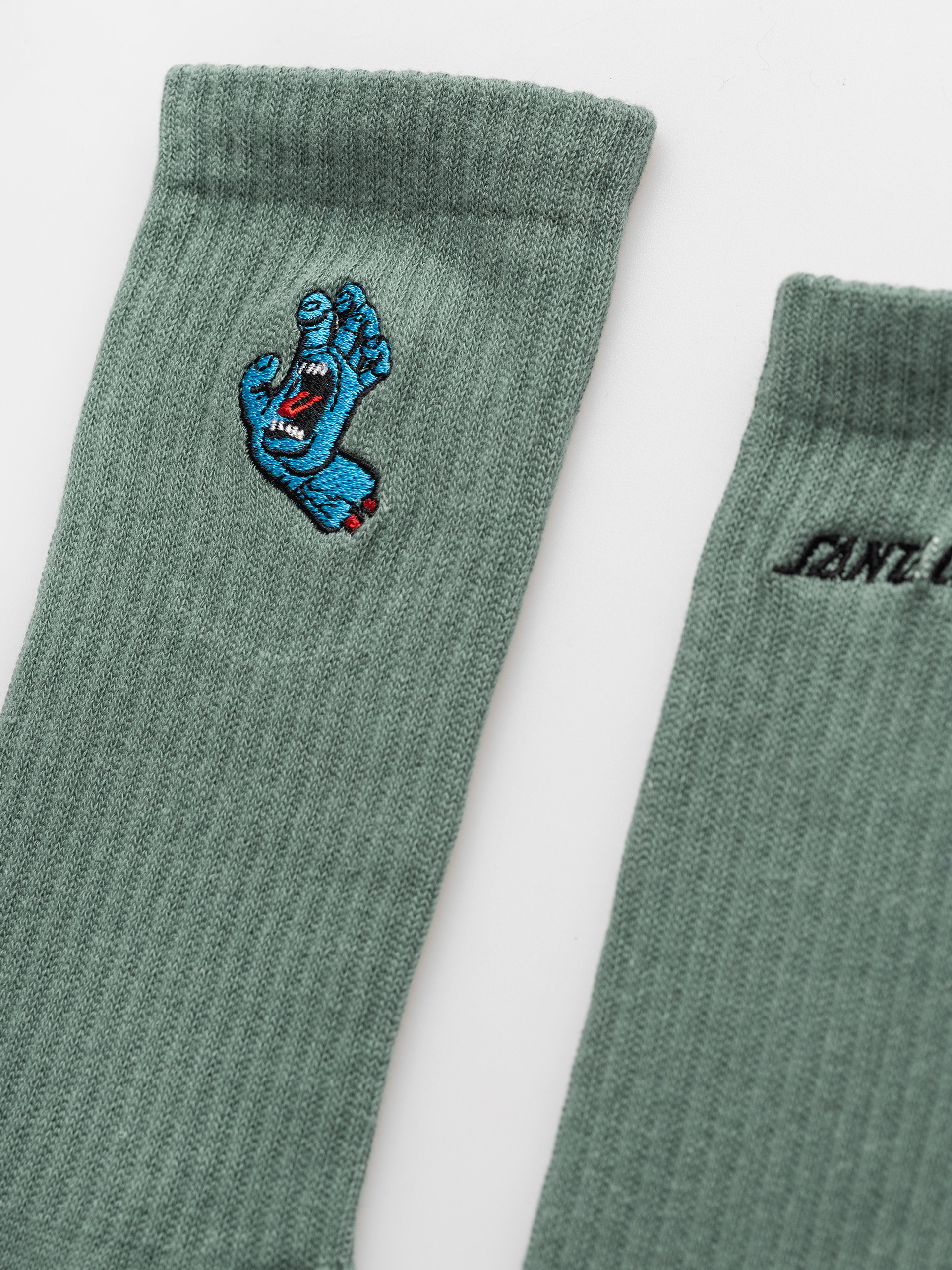Santa Cruz Socks Screaming Mini Hand (moon rock)