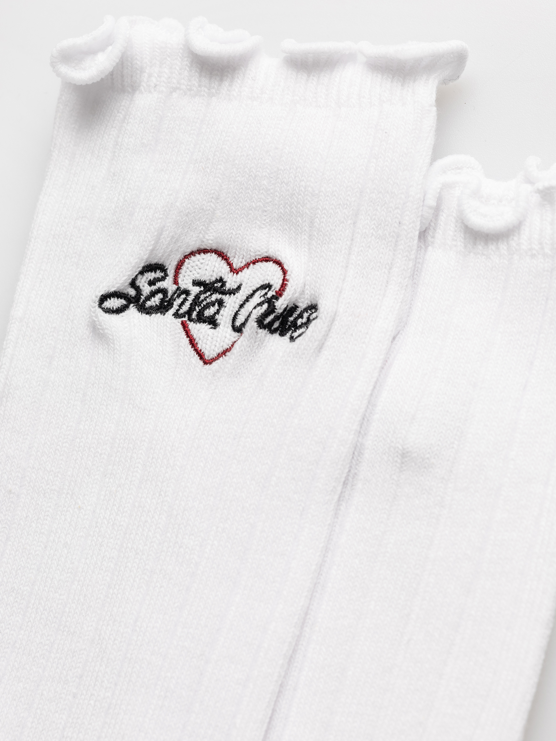 Santa Cruz Socken Love Script Socks 2pk Wmn (black & white)