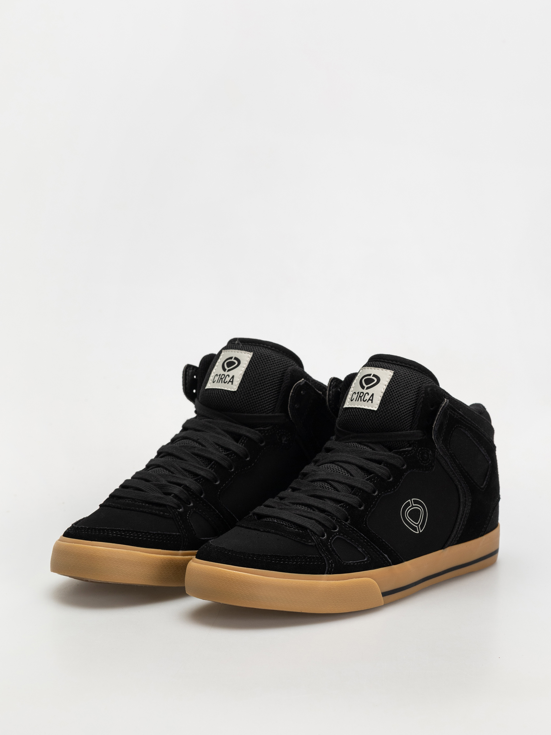Circa 99 Vulc Hi Shoes (black/gum/suede/mesh)