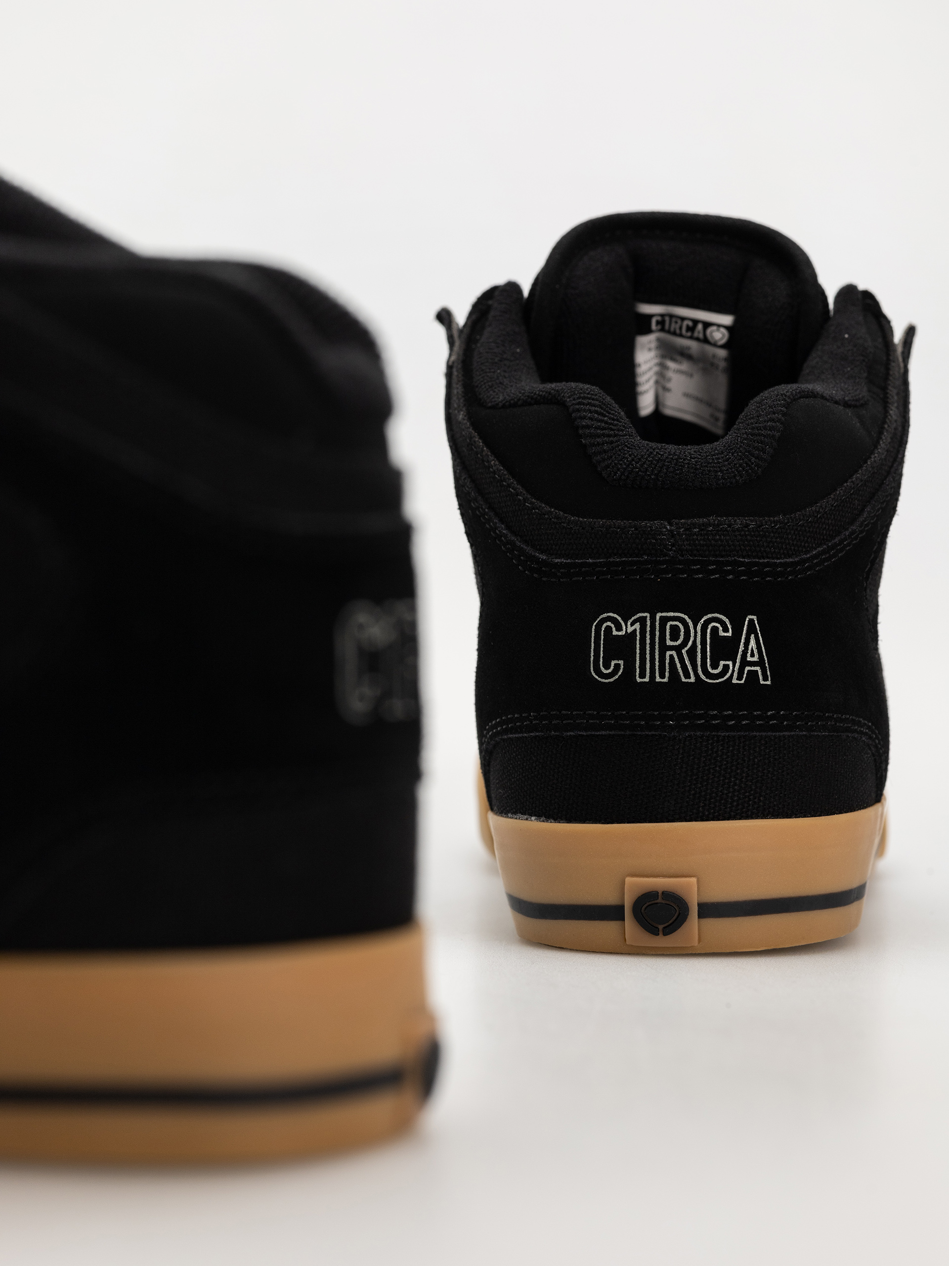 Circa 99 Vulc Hi Shoes (black/gum/suede/mesh)