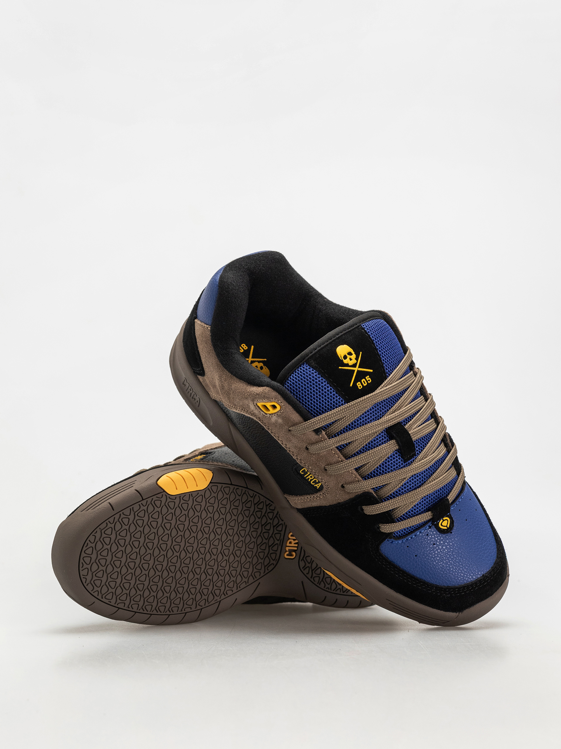 Circa 805 Shoes (shitake/blue/yellow)