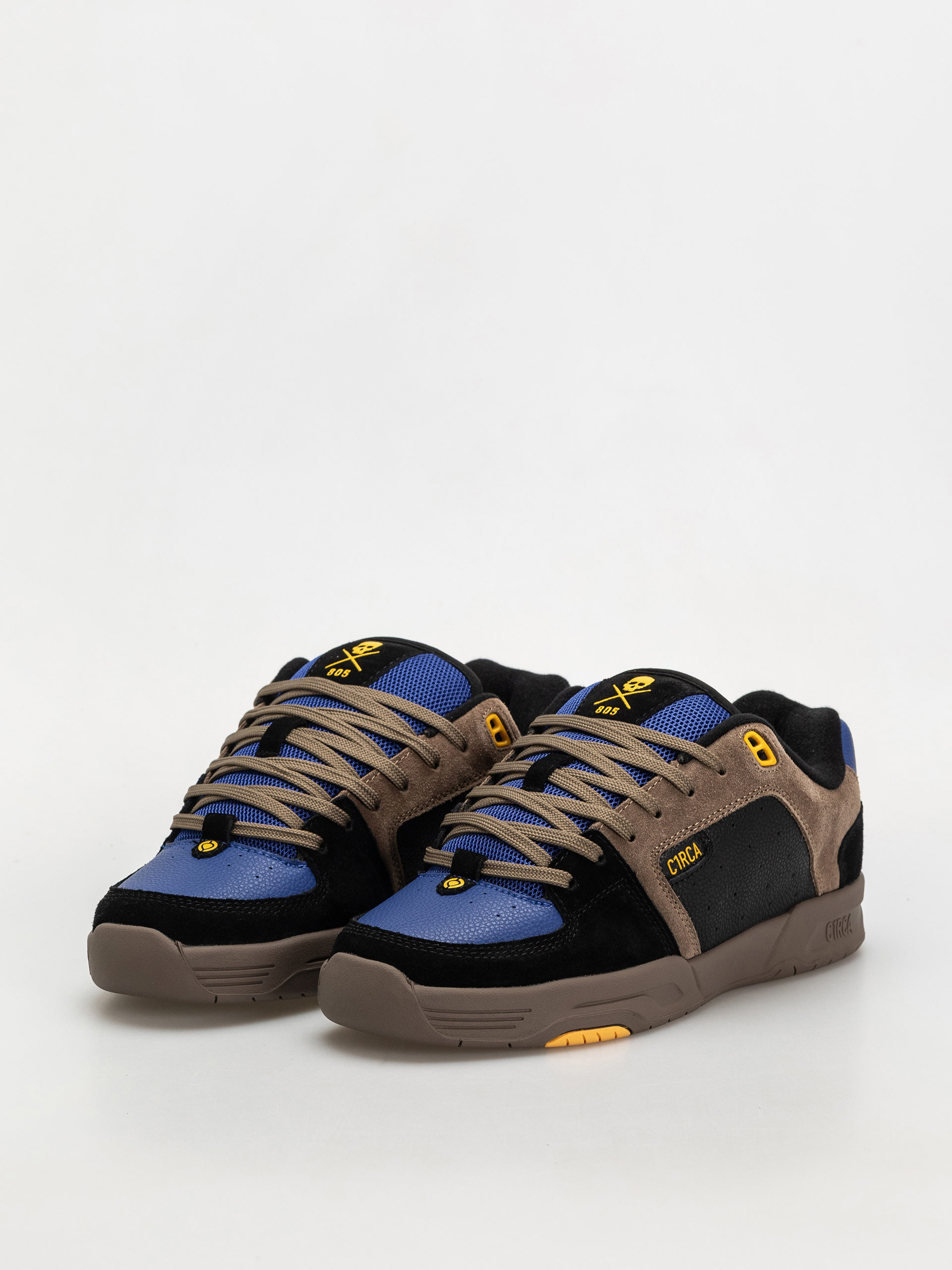 Circa 805 Shoes (shitake/blue/yellow)