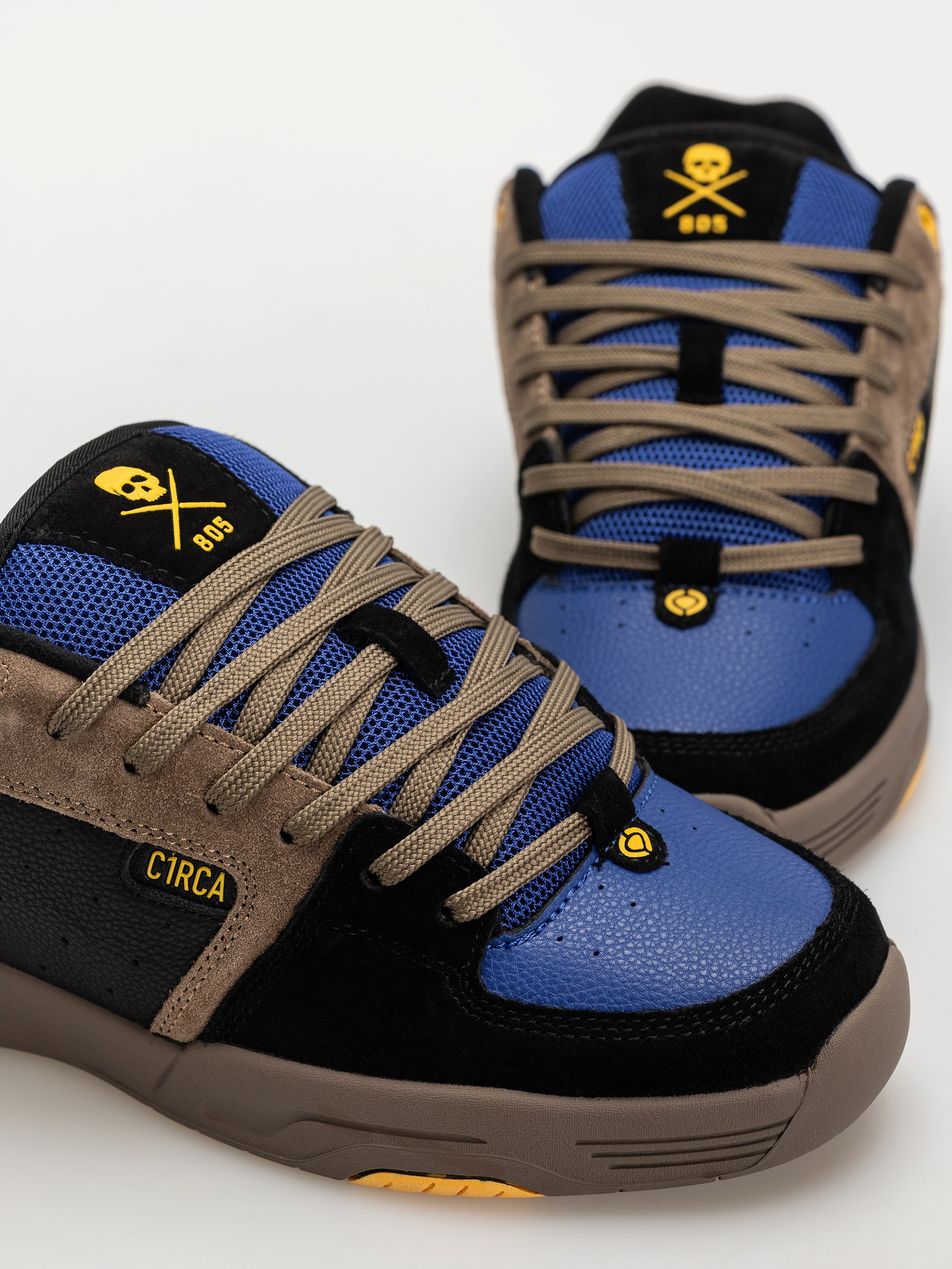 Circa 805 Shoes (shitake/blue/yellow)