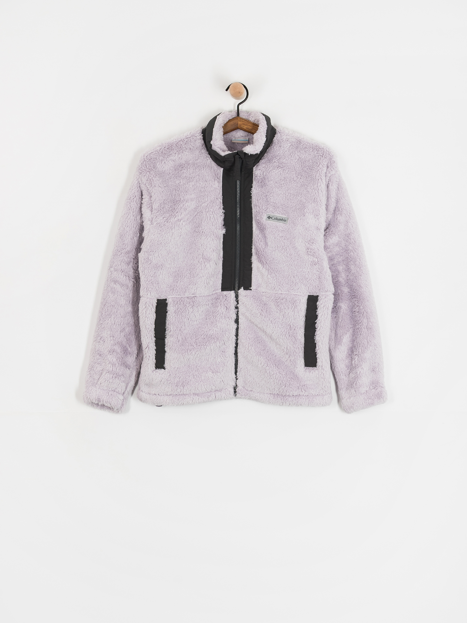 Womens Columbia Boundless Discovery Sherpa Full Zip II Fleece (lavender pearl/shark)