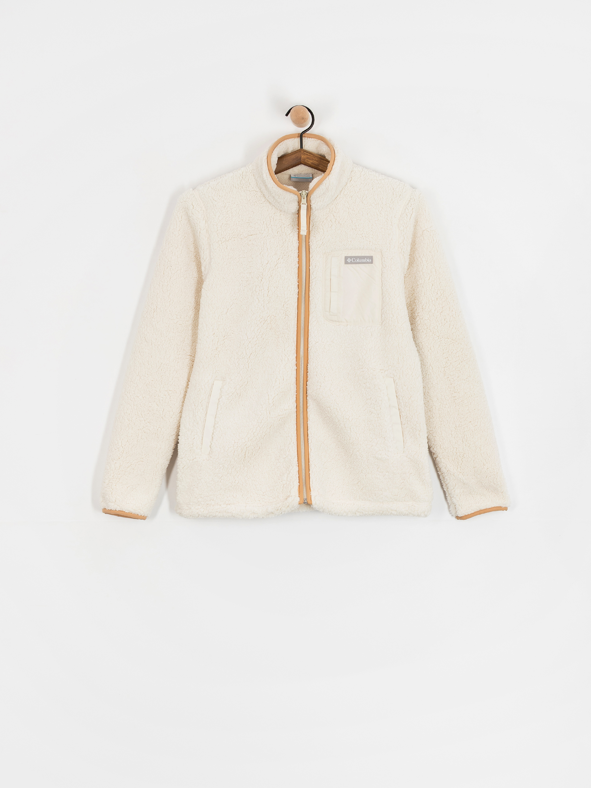 Womens Columbia West Bend Full Zip II Fleece  (chalk)