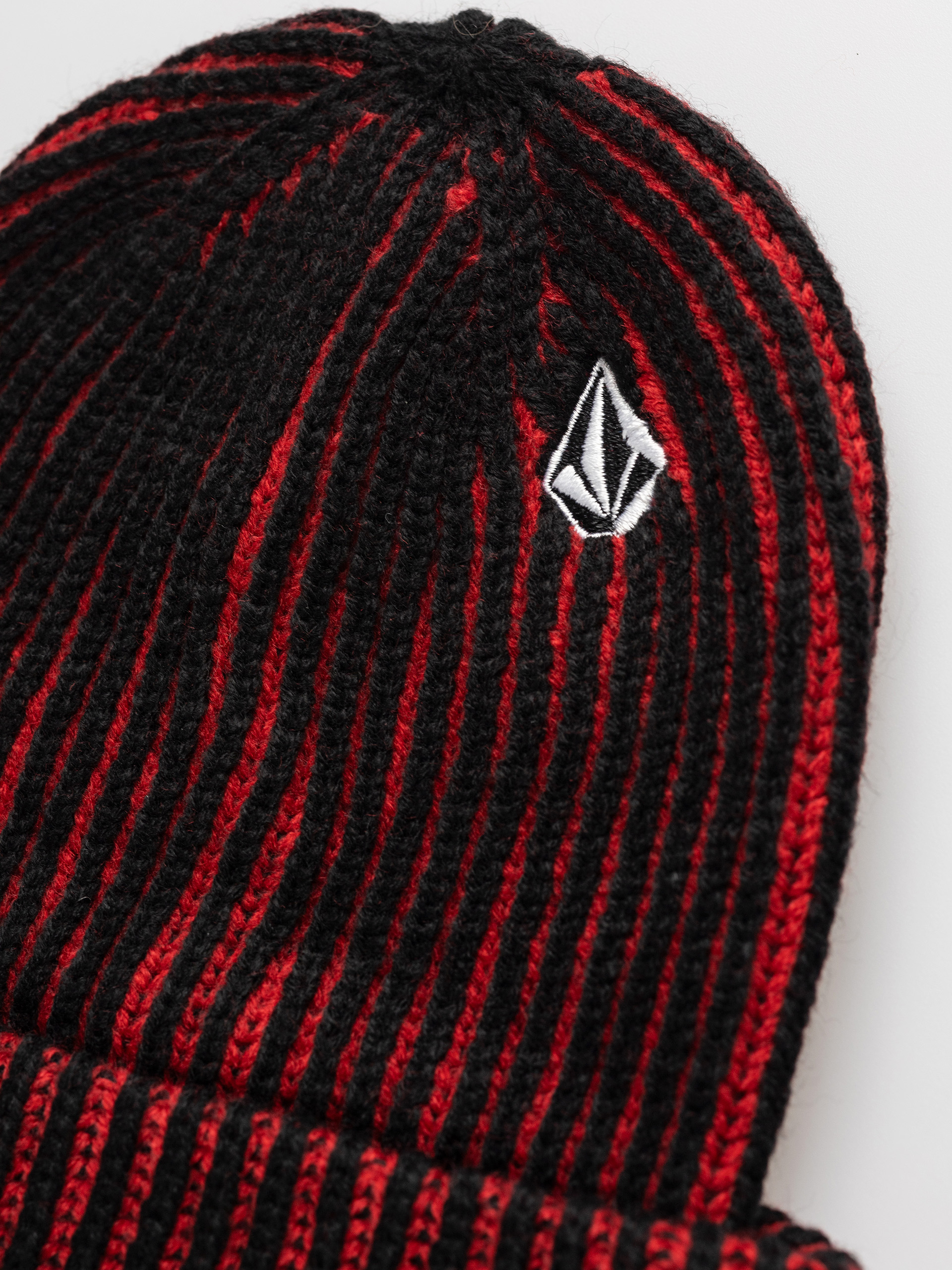 Volcom Beanie Full Stone Cuff (lifeguard red)
