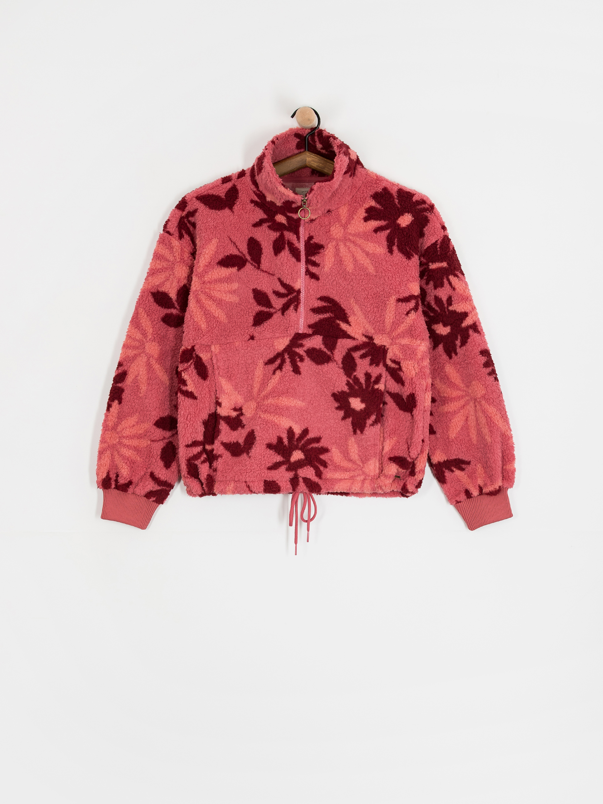 Damen Billabong Fleece Jacke Time Off (mauve rose)