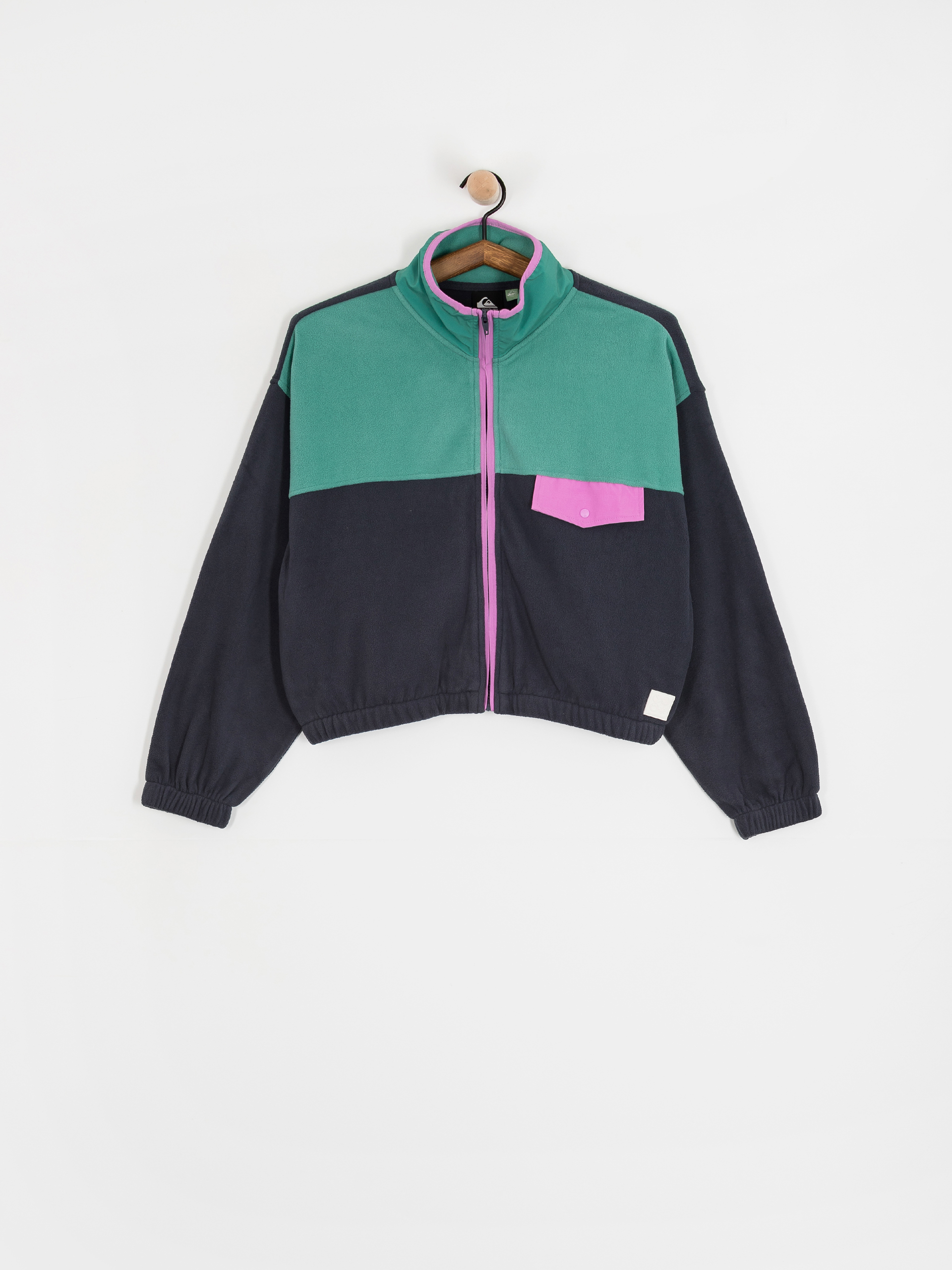 Damen Quiksilver Fleece Jacke Kedai FZ (india ink)