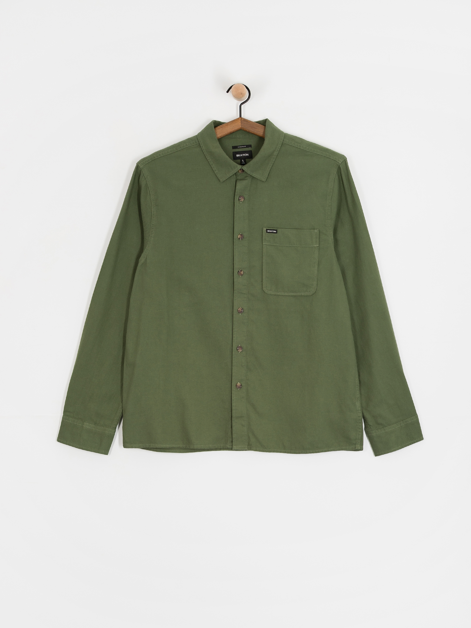 Brixton Shirt Hasting Lw Flannel (wild green)