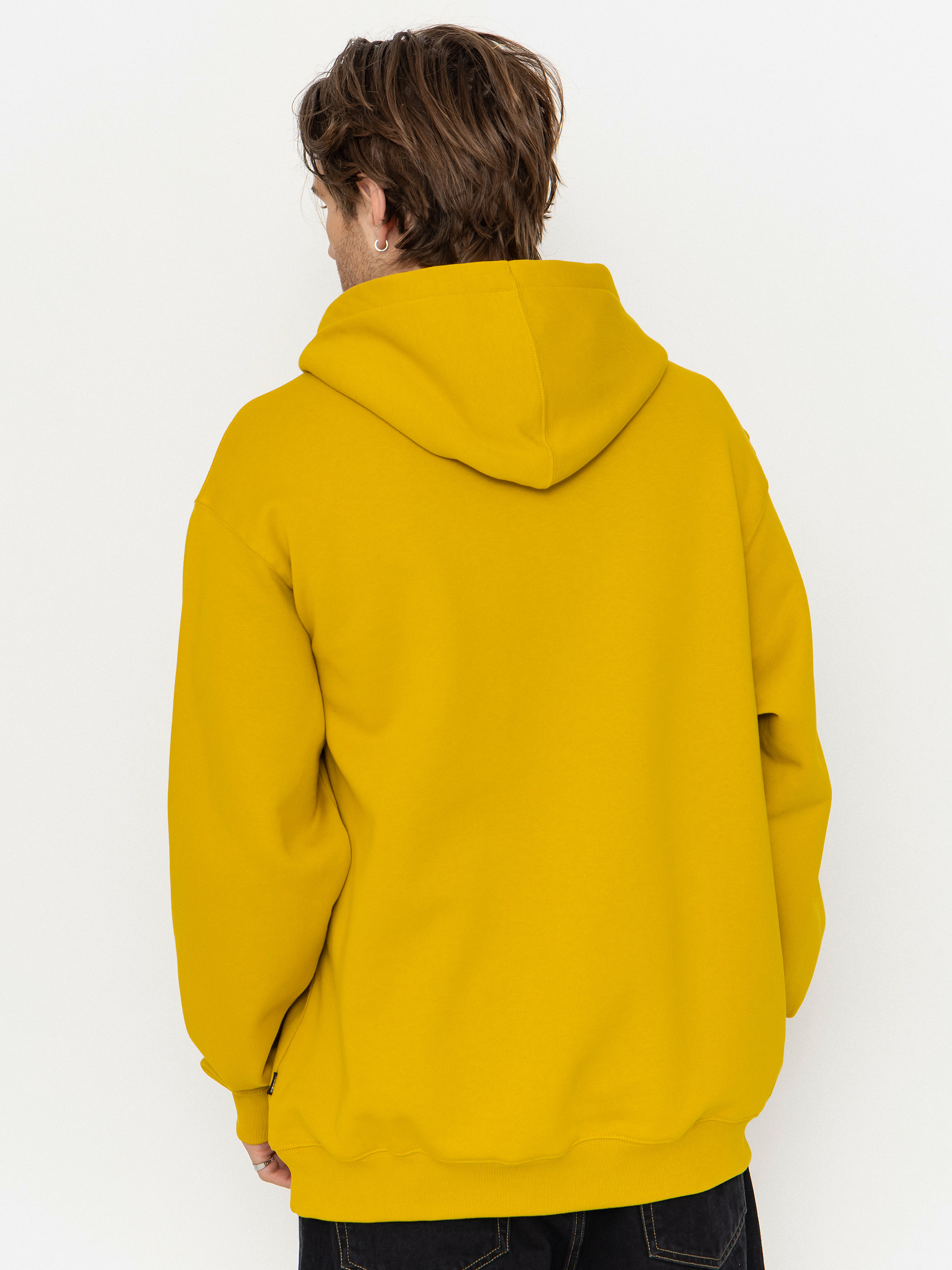 Vans Left Chest II Loose HD Hoodie (heritage mustard)