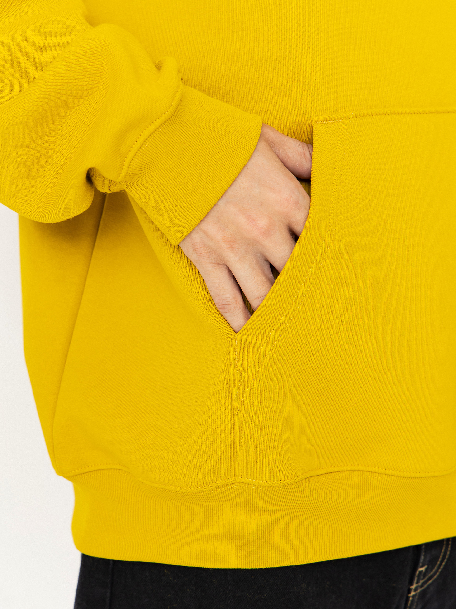 Vans Left Chest II Loose HD Hoodie (heritage mustard)