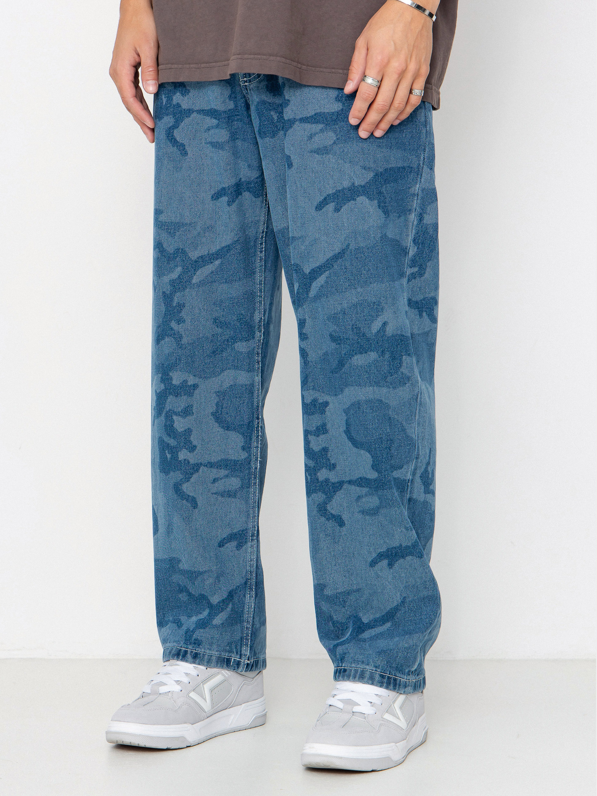 Vans Check 5 Loose Camo Printed Denim Hose