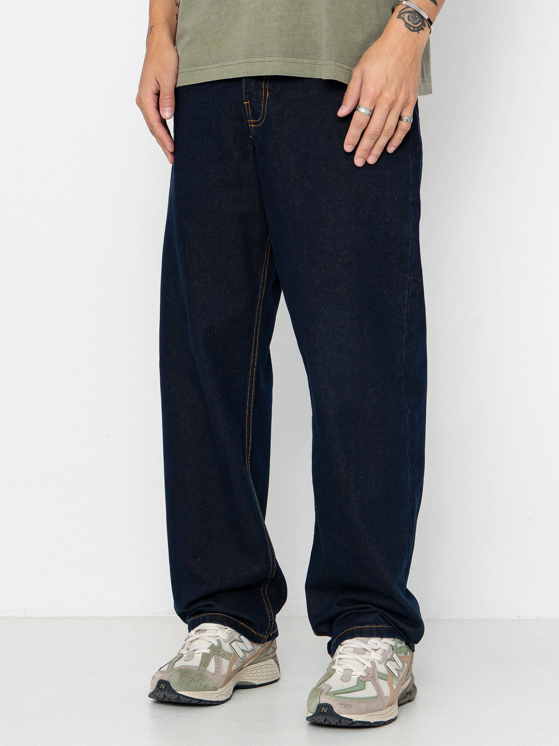 Vans Check 5 Loose Denim Pants (dark rinse)