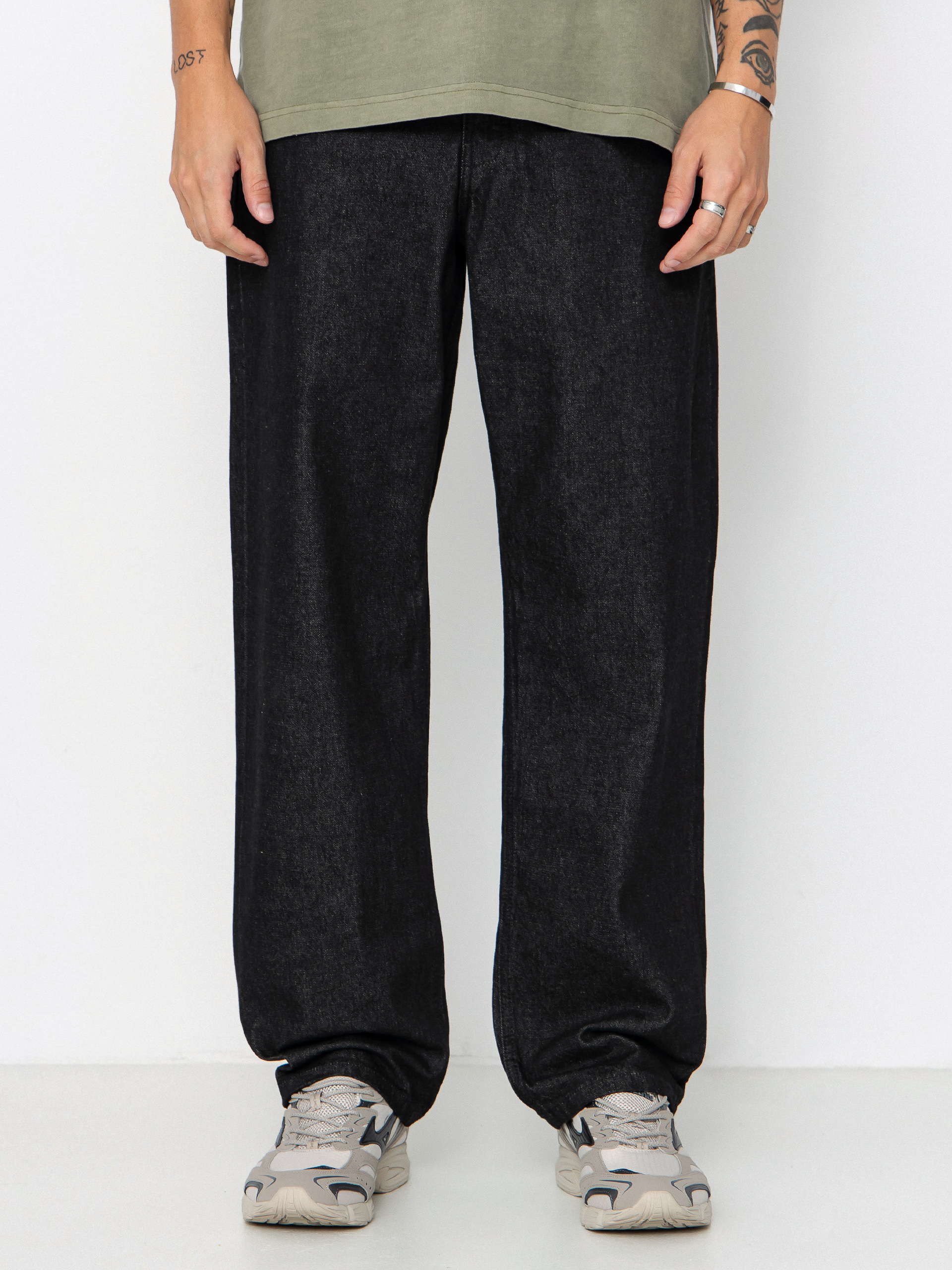 Vans Pants Skate Check 5 Skate Loose Denim - black (pavement)