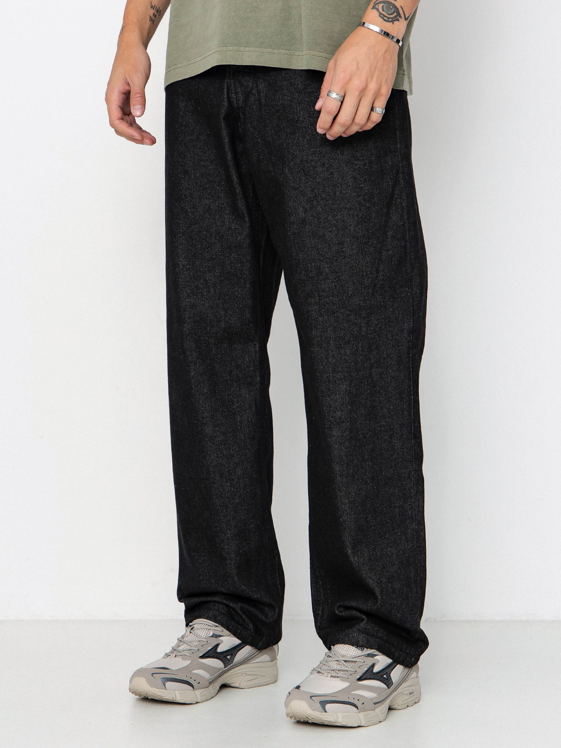 Vans Check 5 Loose Denim Pants - black (black rinse)