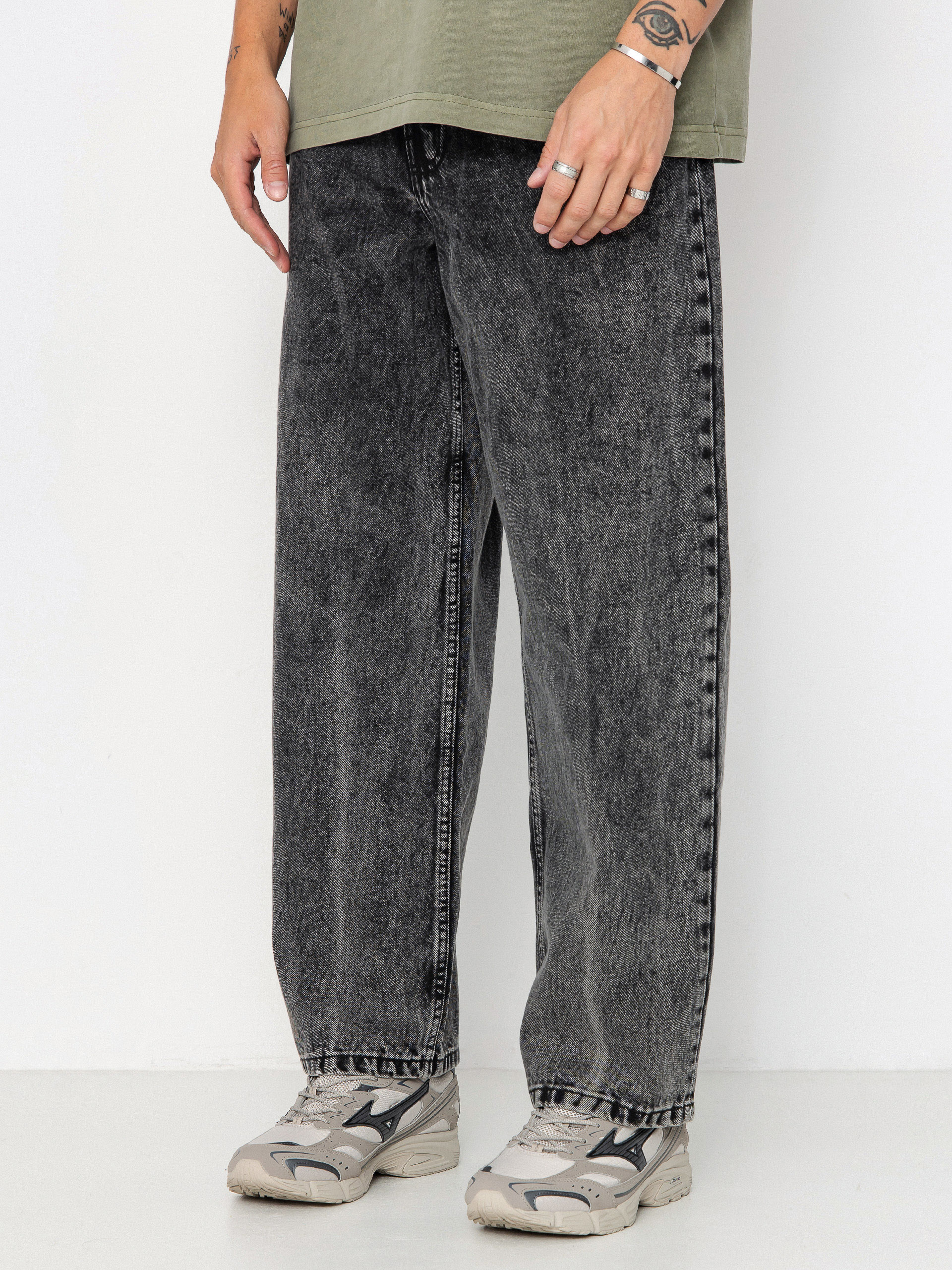 Vans Check 5 Baggy Denim Hose (stonewash black)